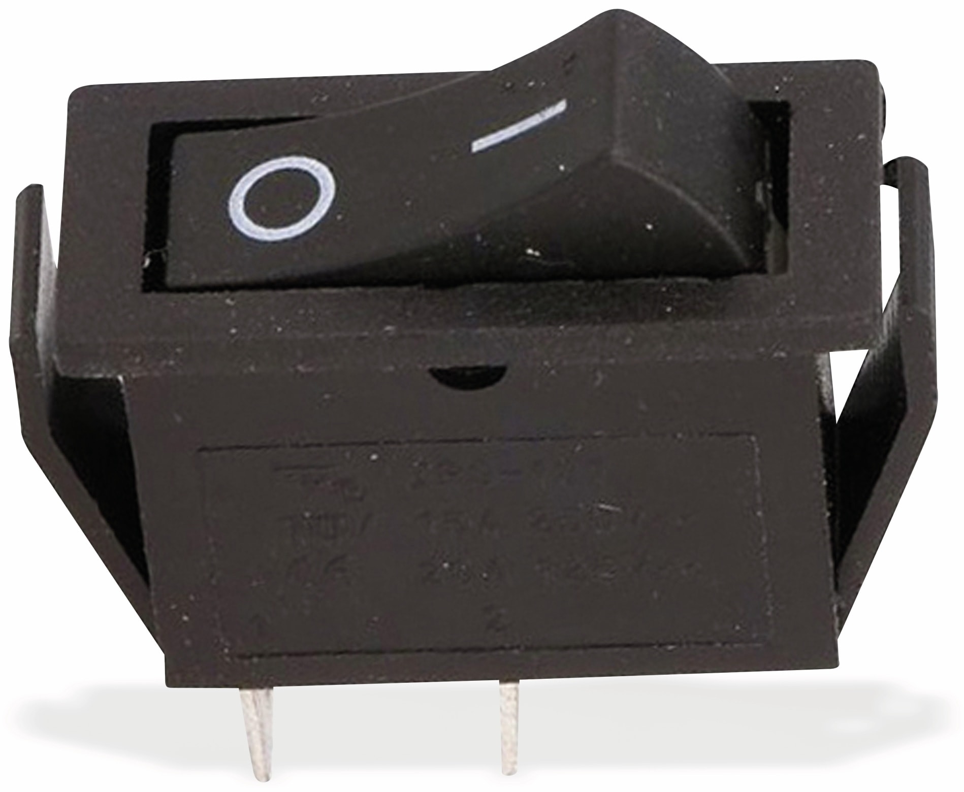 Wippenschalter 1-pol., 1xUM, 30x11mm, 16 A/ 250 V Wippenschalter 1-pol., 1xUM, 30x11mm, 16 A/ 250 V