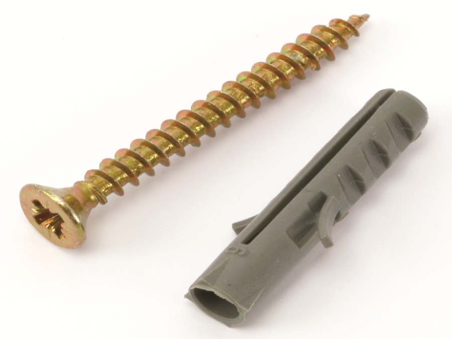 MASTERPROOF Schrauben-/Dübelset, 6 mm MASTERPROOF Schrauben-/Dübelset, 6 mm