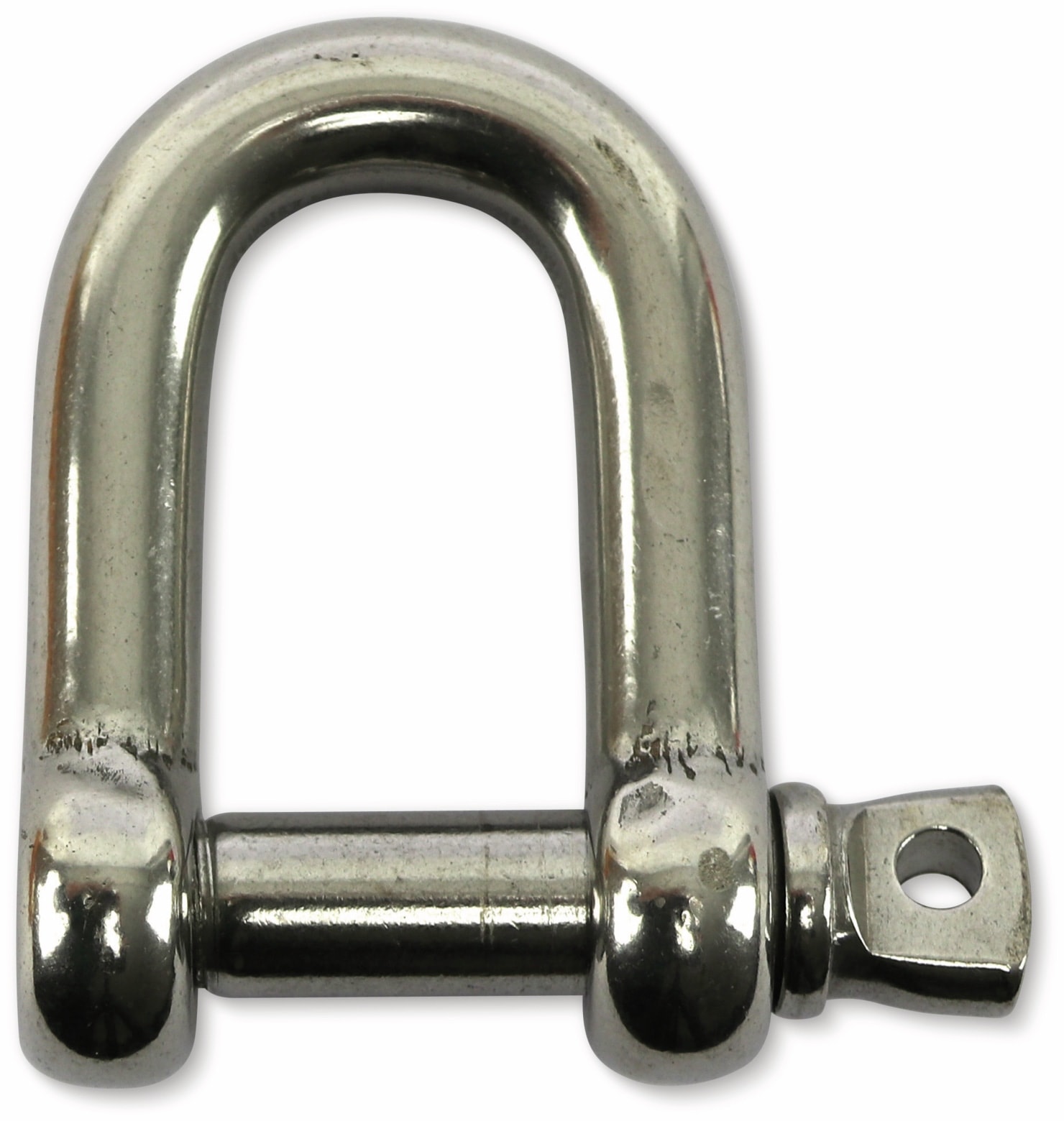 Schäkelhaken, 4 mm, Edelstahl 304 Schäkelhaken, 4 mm, Edelstahl 304