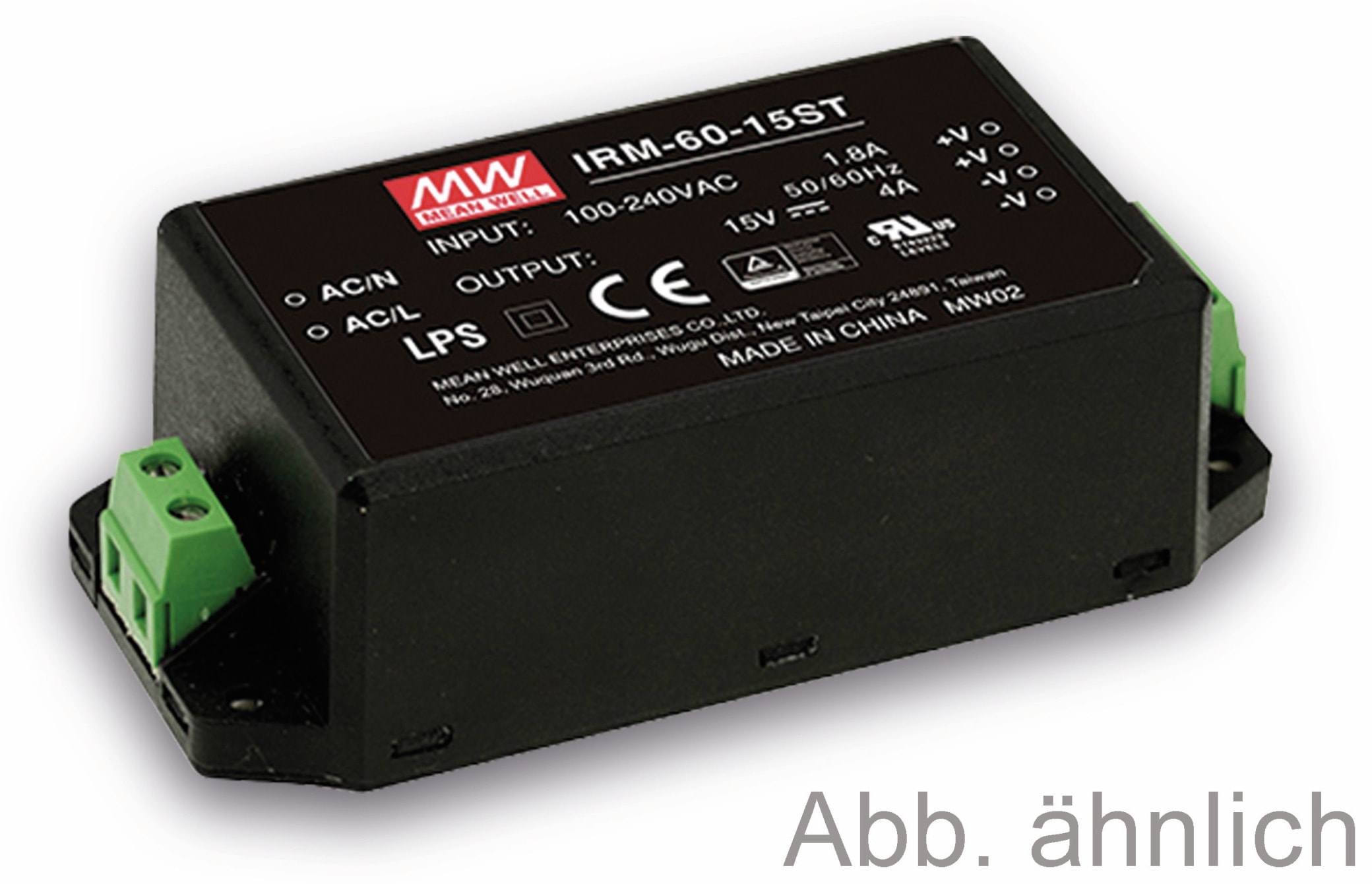 MEAN WELL AC/DC-Printnetzteil IRM-60-24ST, 24 V-/2,5 A, 60 W MEAN WELL AC/DC-Printnetzteil IRM-60-24ST, 24 V-/2,5 A, 60 W