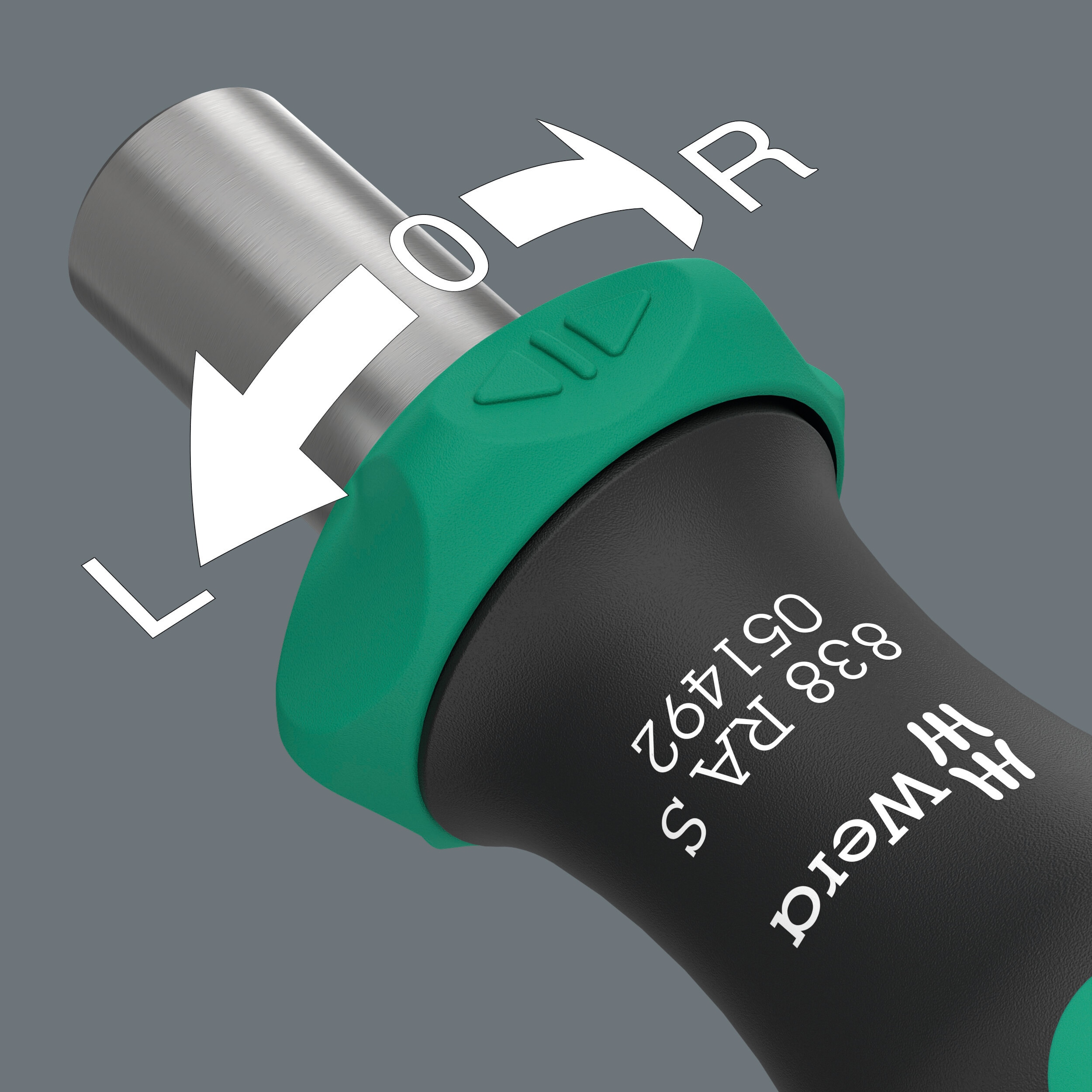 WERA Bits-Handhalter mit Ratschenfunktion, 838 RA S, 05051492001, 1/4" WERA Bits-Handhalter mit Ratschenfunktion, 838 RA S, 05051492001, 1/4"