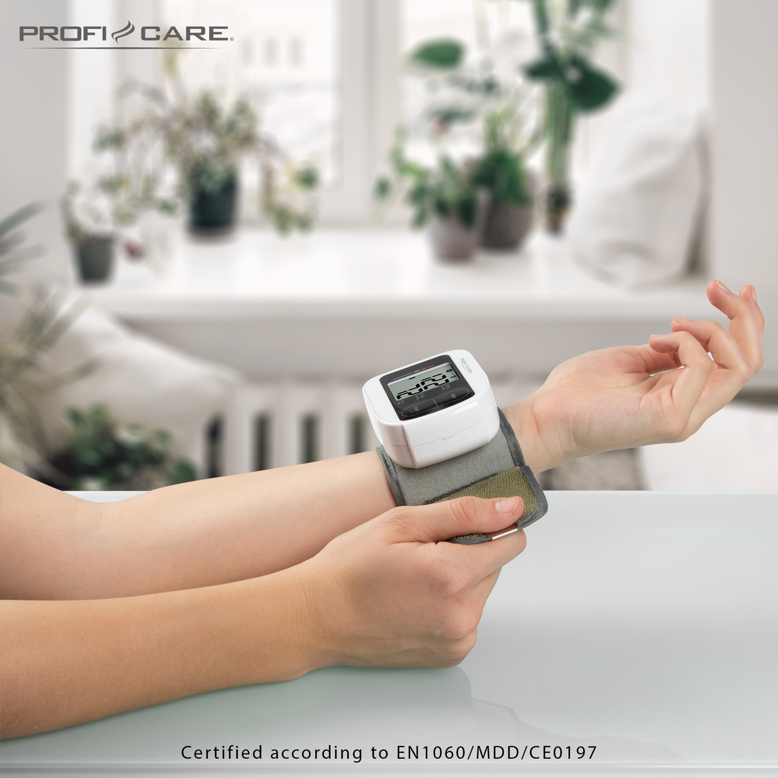 PROFI CARE Blutdruckmessgerät PC-BMG 3018, weiß PROFI CARE Blutdruckmessgerät PC-BMG 3018, weiß
