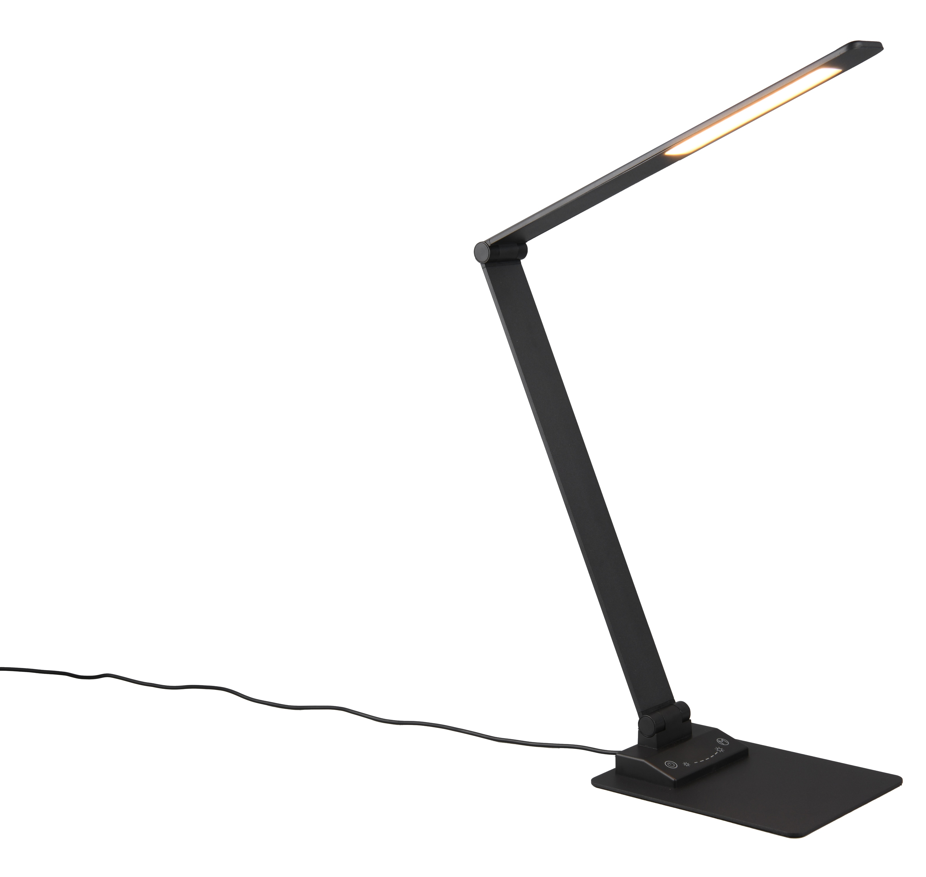 TRIO LED-Tischleuchte Travis 545310132 schwarz, 6,5 W, 650 lm, CCT