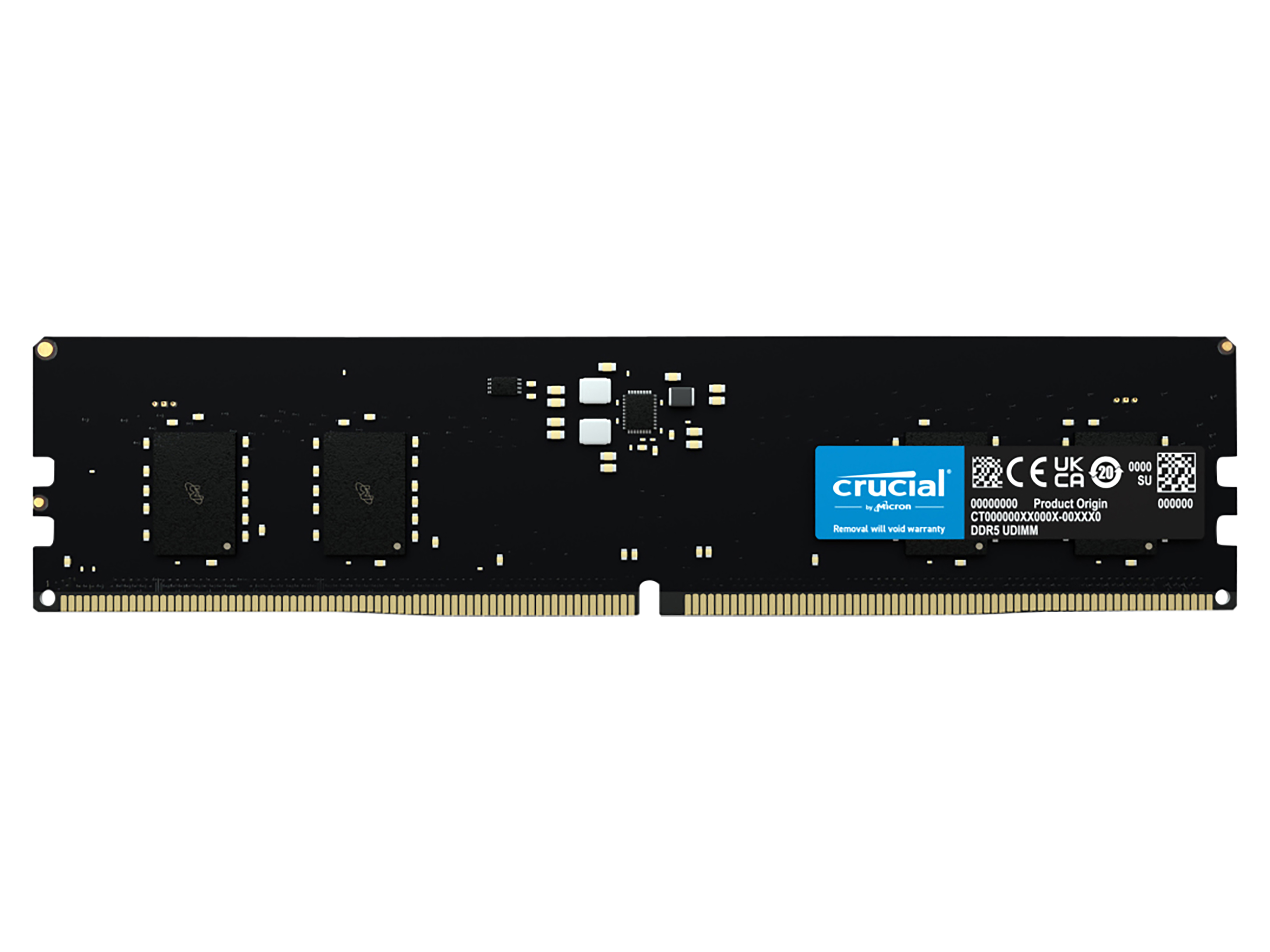 CRUCIAL Arbeitsspeicher CT8G56C46U5 DDR5, 8GB CRUCIAL Arbeitsspeicher CT8G56C46U5 DDR5, 8GB
