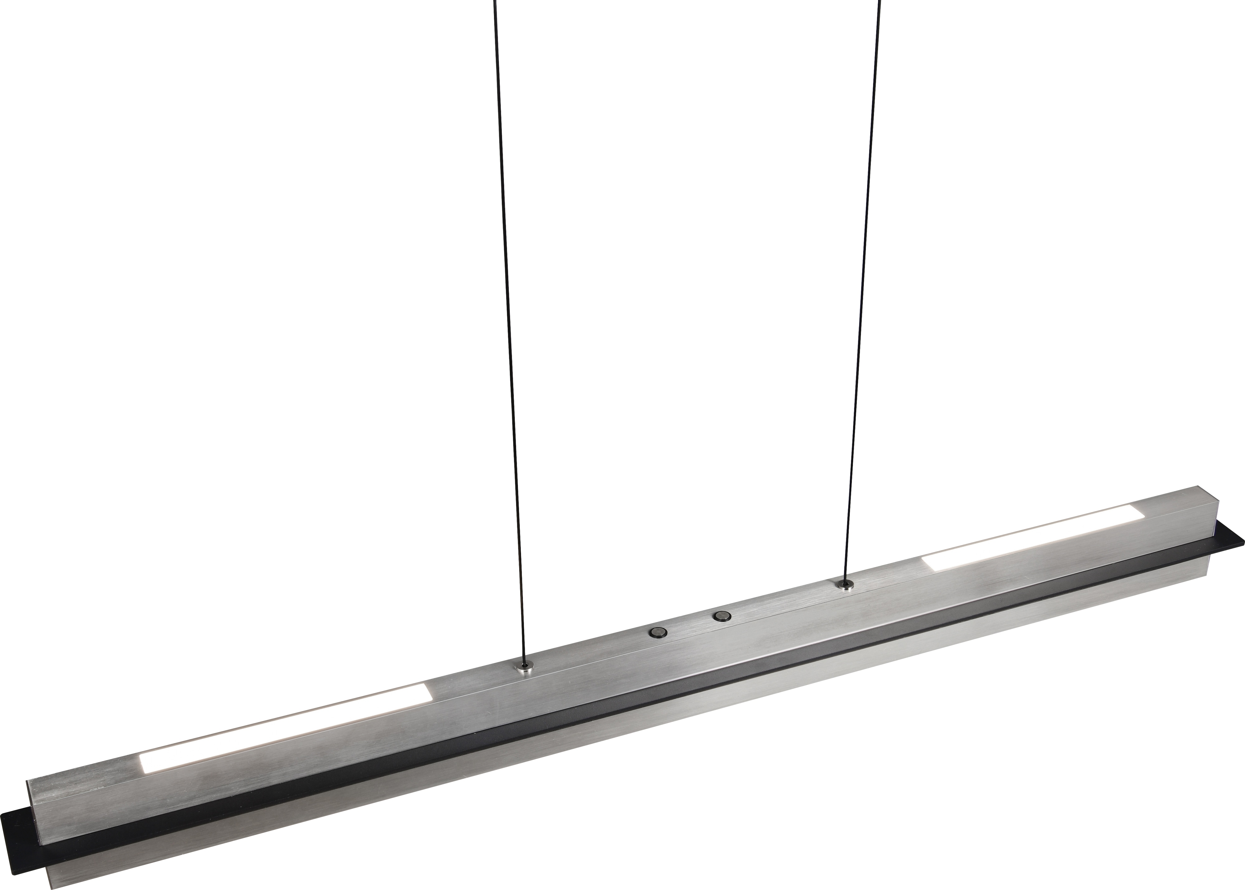 TRIO LED-Pendelleuchte EMERSON 346710107, 22 W, 2500 lm, nickel TRIO LED-Pendelleuchte EMERSON 346710107, 22 W, 2500 lm, nickel