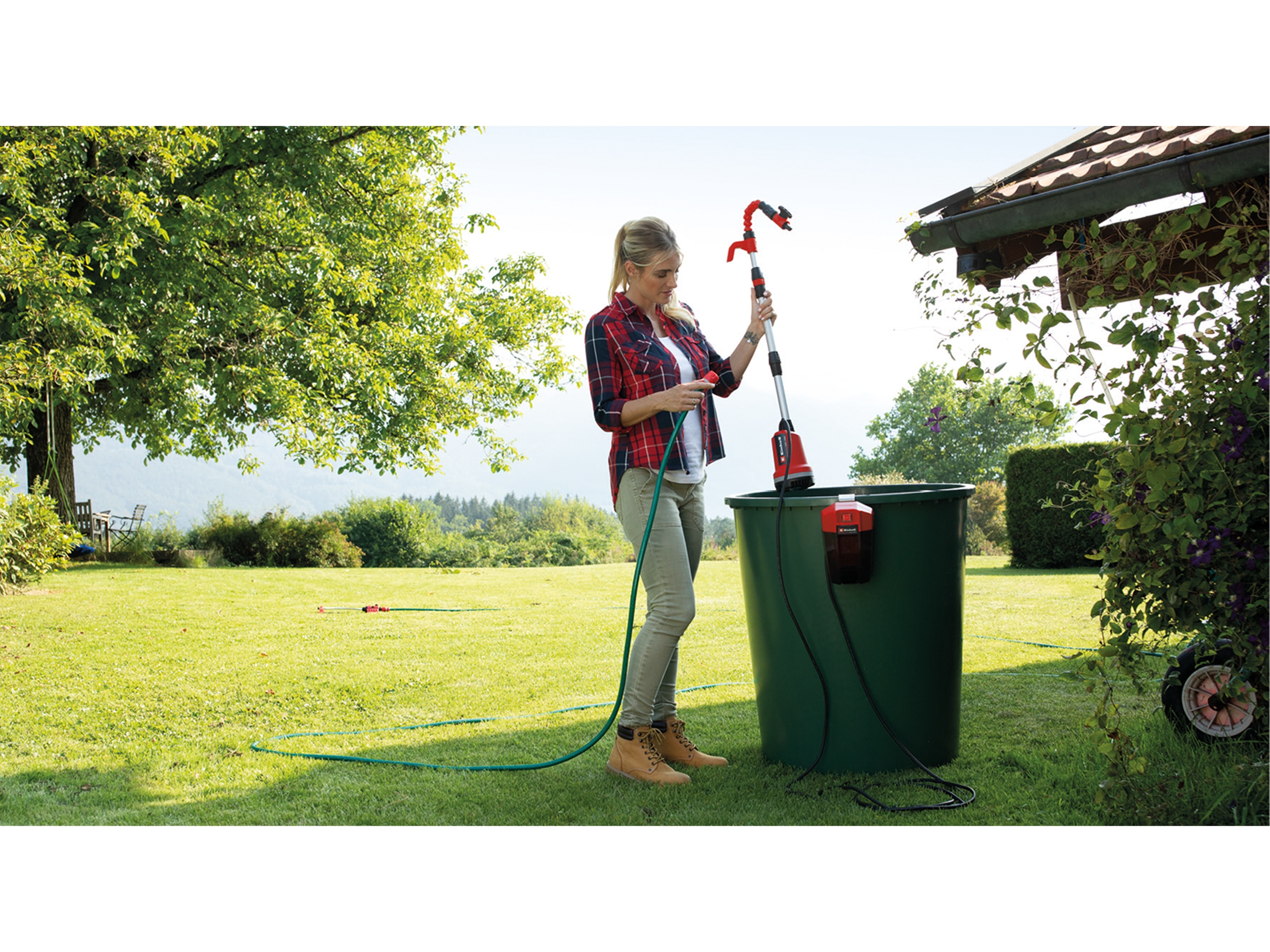 EINHELL Akku-Klarwasserpumpe GE-PP 18 RB Li - Solo