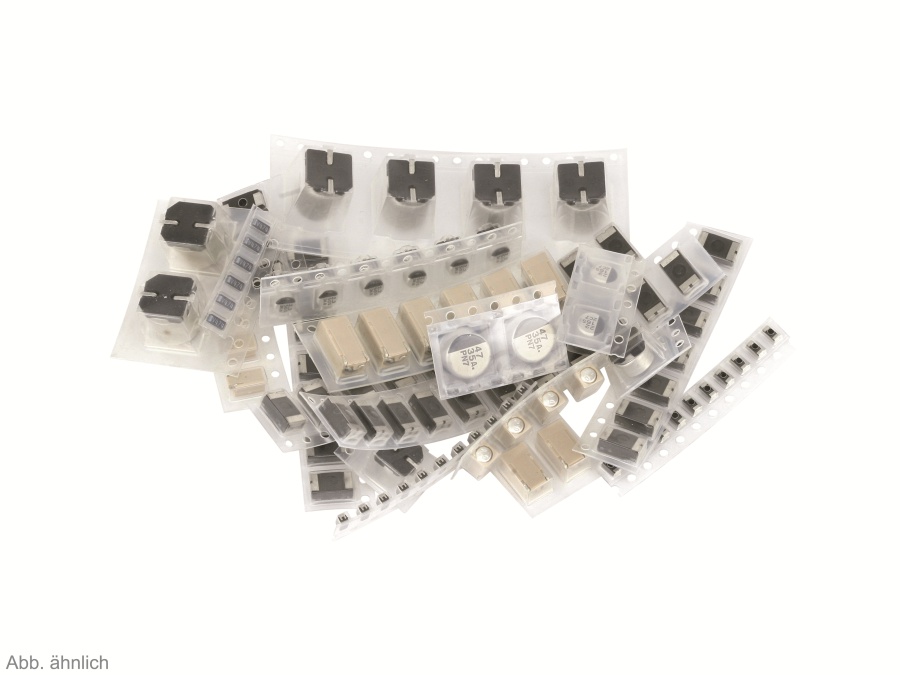 Sortiment SMD-Elkos, 100 Stück