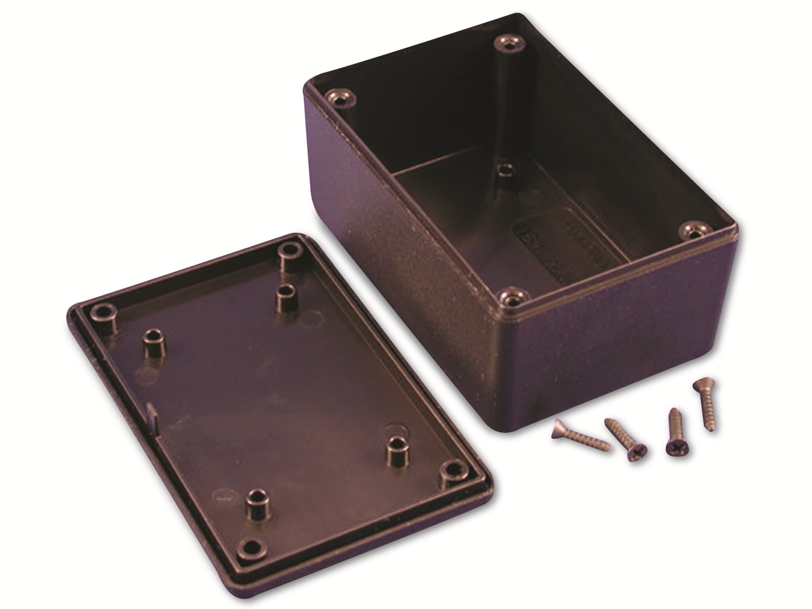 HAMMOND Universal-Gehäuse,1591XXLSBK, ABS, schwarz, IP54, 87,1x57,9x40 mm HAMMOND Universal-Gehäuse,1591XXLSBK, ABS, schwarz, IP54, 87,1x57,9x40 mm