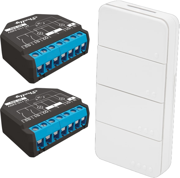 SHELLY Rollladen Automatisierung Starter Kit, 2er Set SHELLY Rollladen Automatisierung Starter Kit, 2er Set
