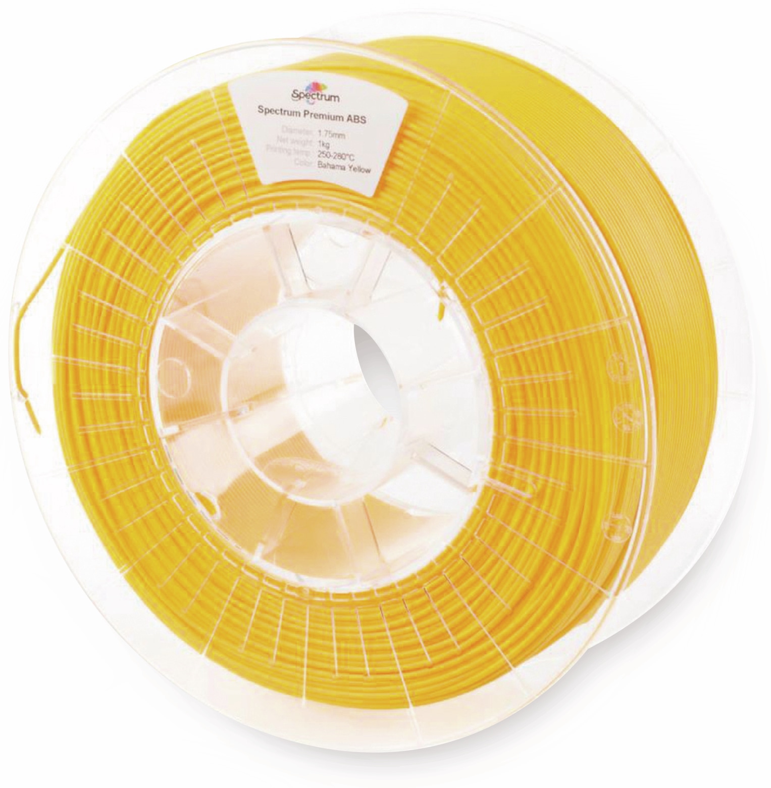 SPECTRUM 3D Filament smart ABS 1.75mm BAHAMA gelb 1kg SPECTRUM 3D Filament smart ABS 1.75mm BAHAMA gelb 1kg