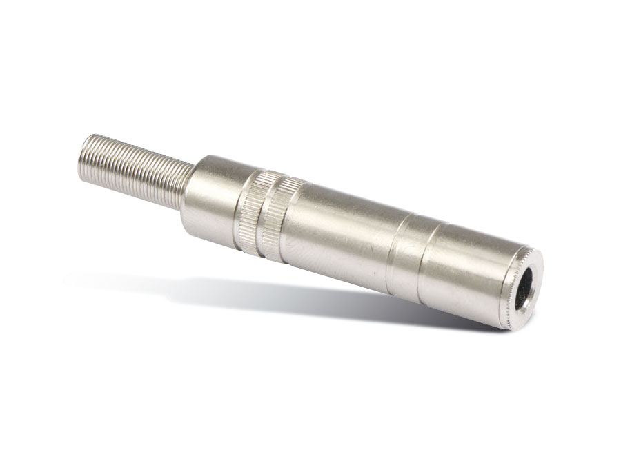 GOOBAY Klinkenkupplung, 6,3 mm, stereo, Metall
