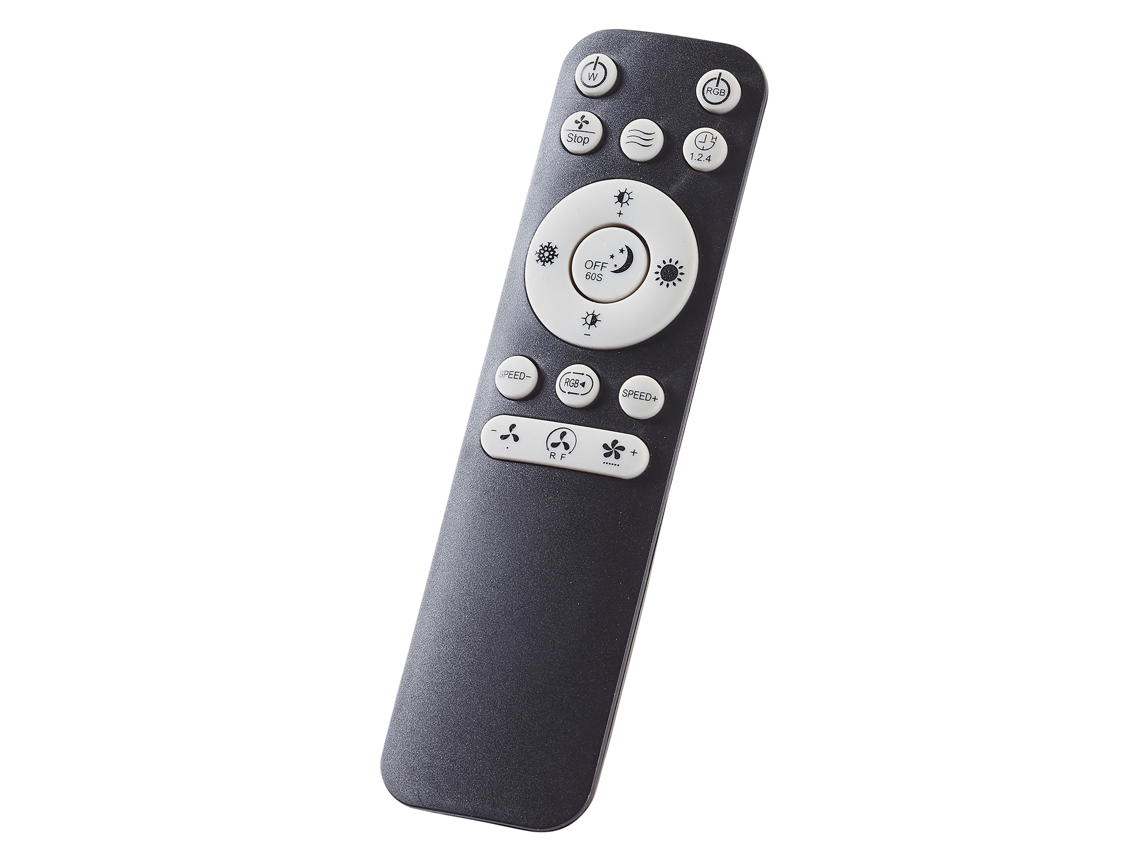 BRILLIANT LED-Deckenleuchte Palmero, mit Ventilator, 40 W, Ø 46,5 cm