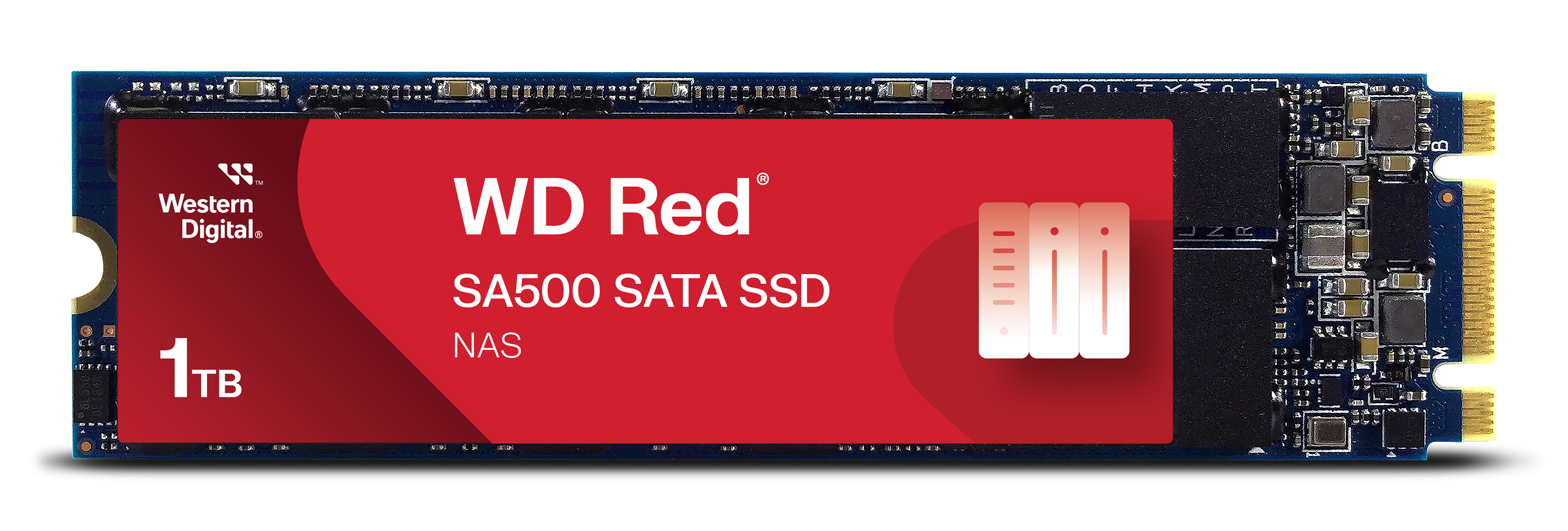 WESTERN DIGITAL M.2 SSD Red SA500 1TB WD M.2 SSD Red SA500 1TB