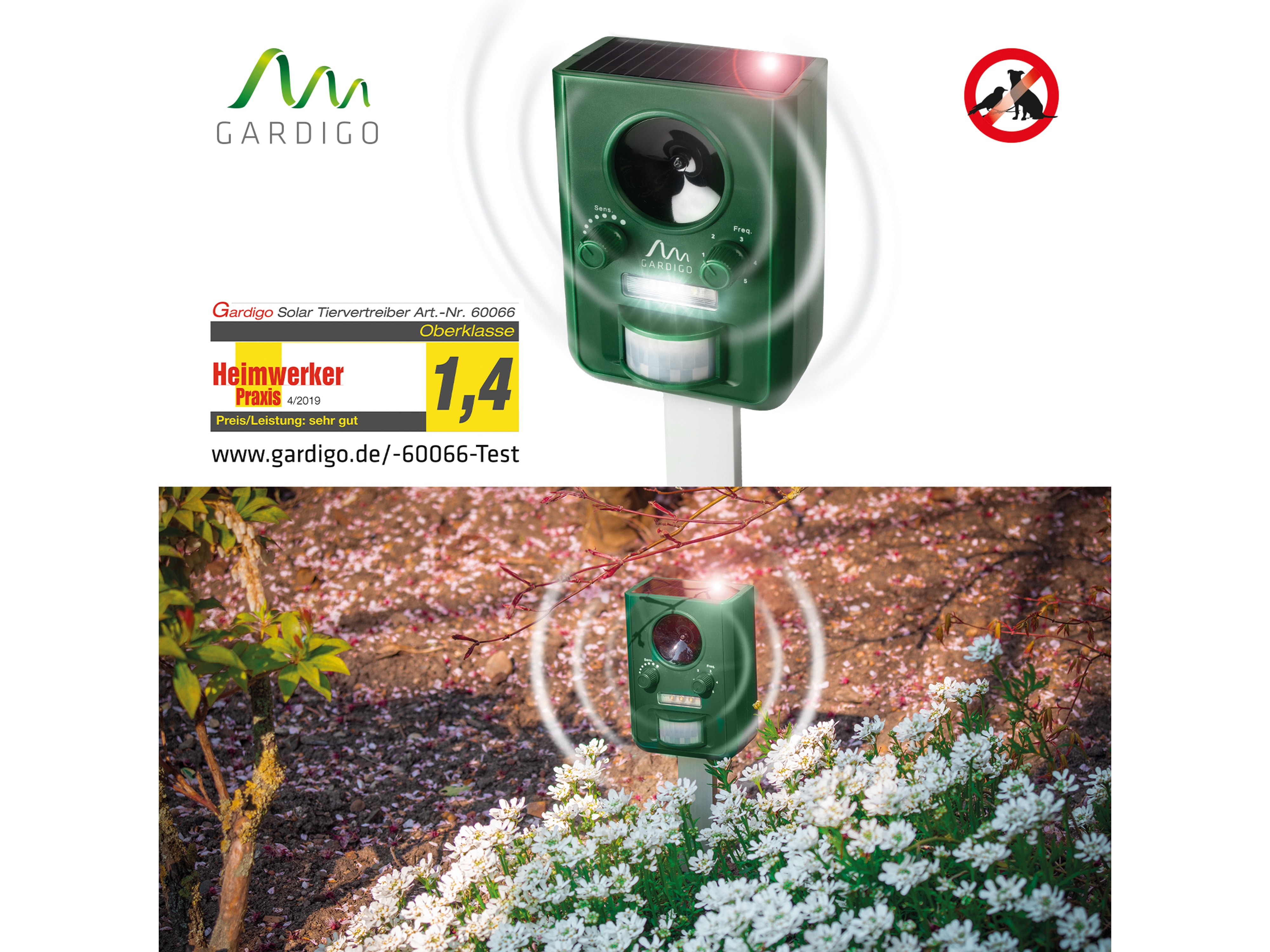 GARDIGO Solar-Tiervertreiber 60066 GARDIGO Solar-Tiervertreiber 60066