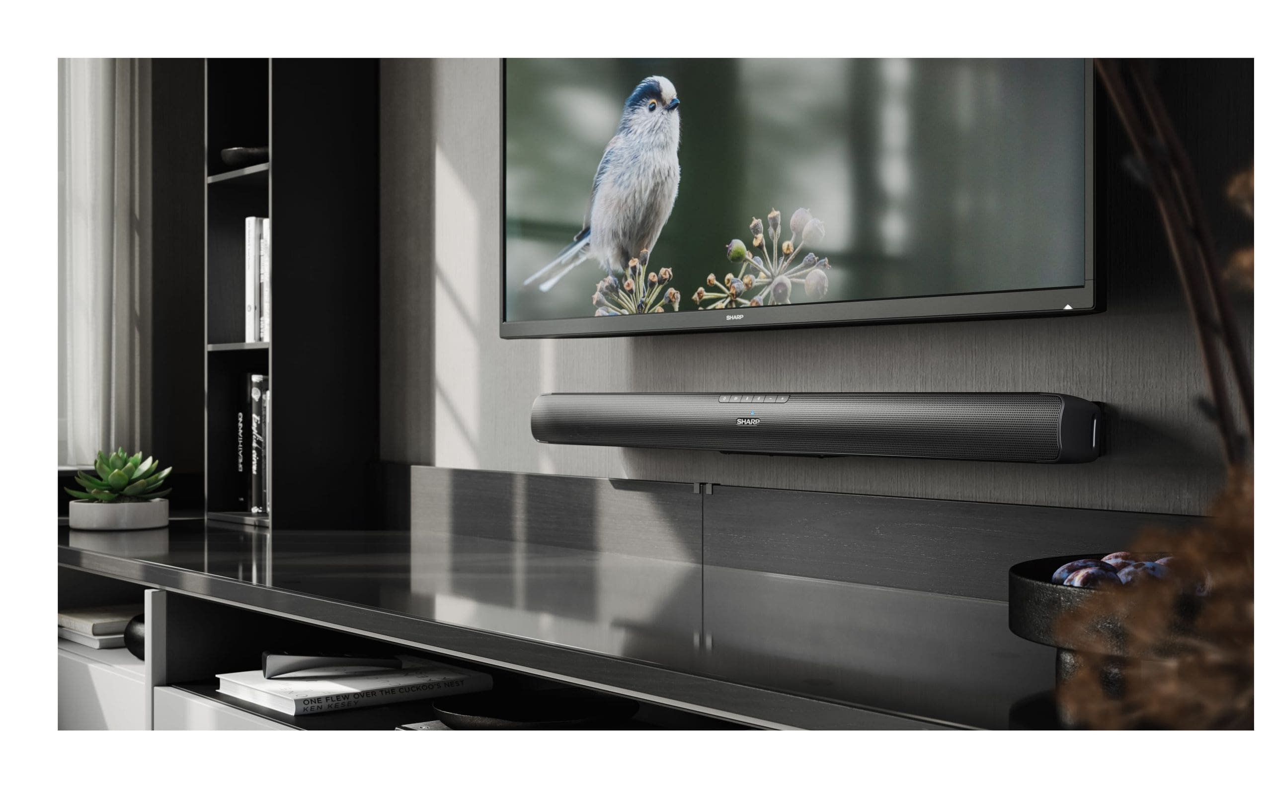 SHARP Soundbar HT-SB100, 240 V, 75 W, schwarz SHARP Soundbar HT-SB100, 240 V, 75 W, schwarz
