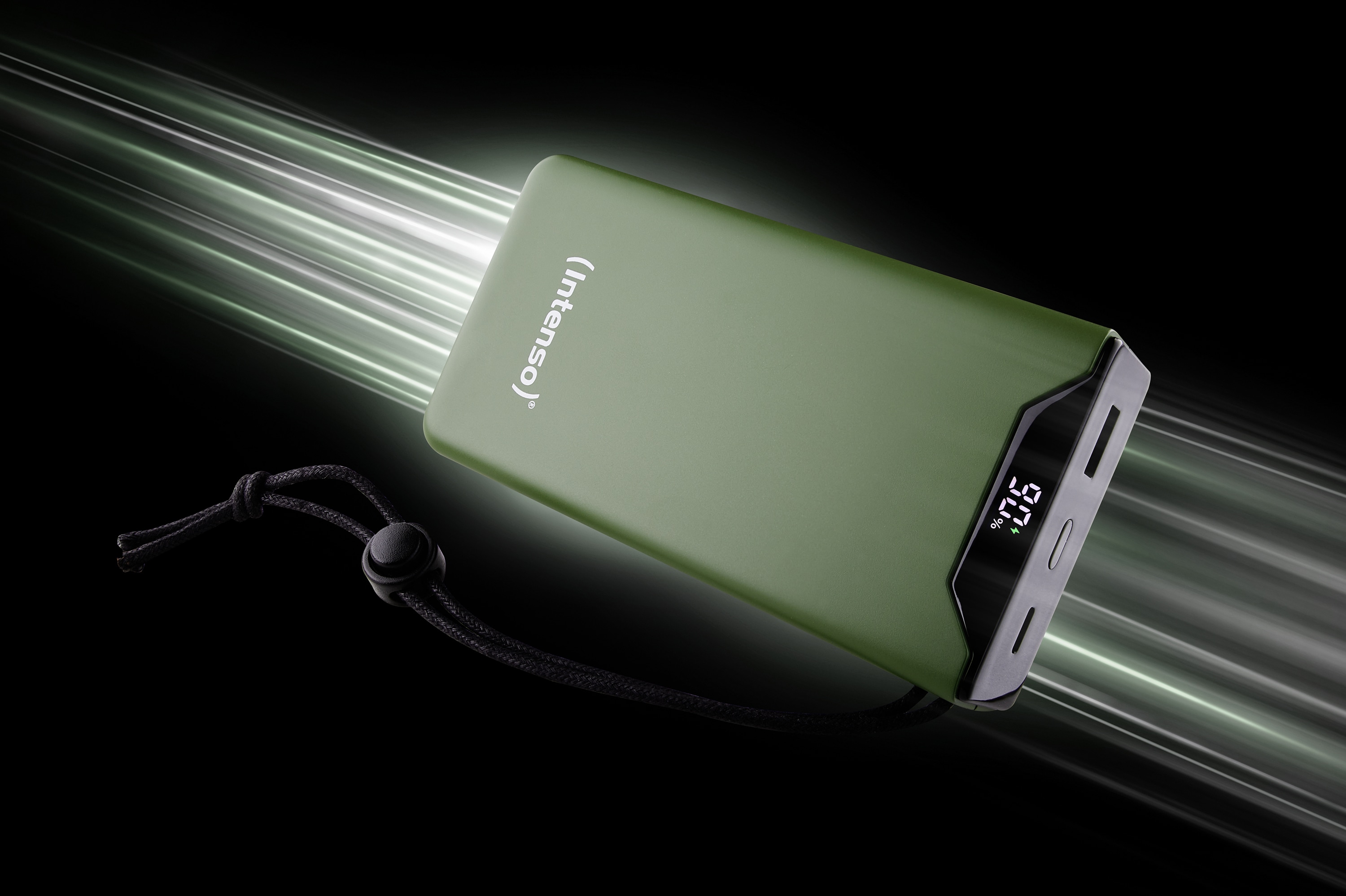INTENSO USB Powerbank 7332057, F20000, 20.000mAh, 20 W, grün INTENSO USB Powerbank 7332057, F20000, 20.000mAh, 20 W, grün