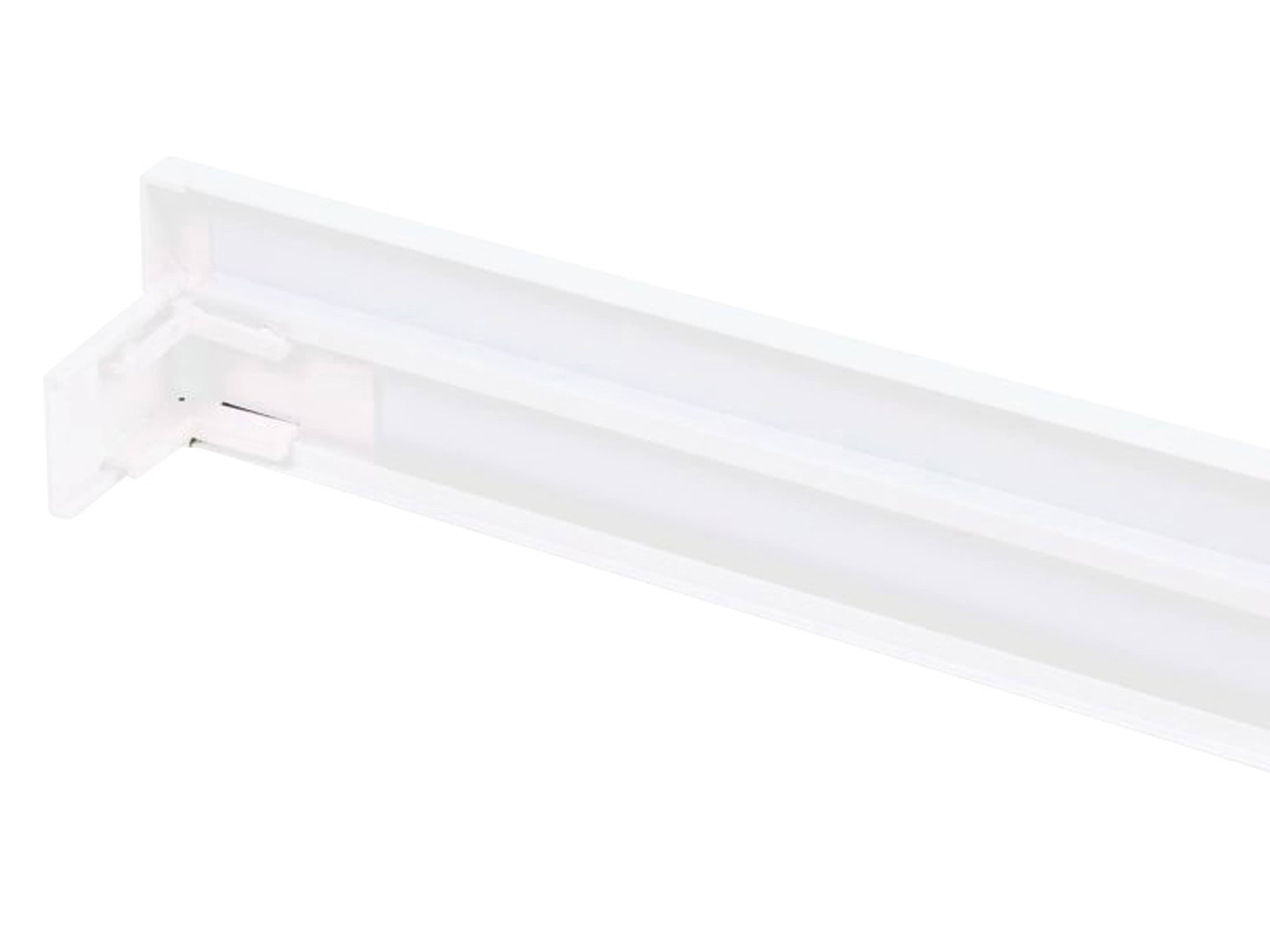 LUXULA LED-Panel Aufbaurahmen LX0716, 120x30 cm, steckbar, weiß LUXULA LED-Panel Aufbaurahmen LX0716, 120x30 cm, steckbar, weiß