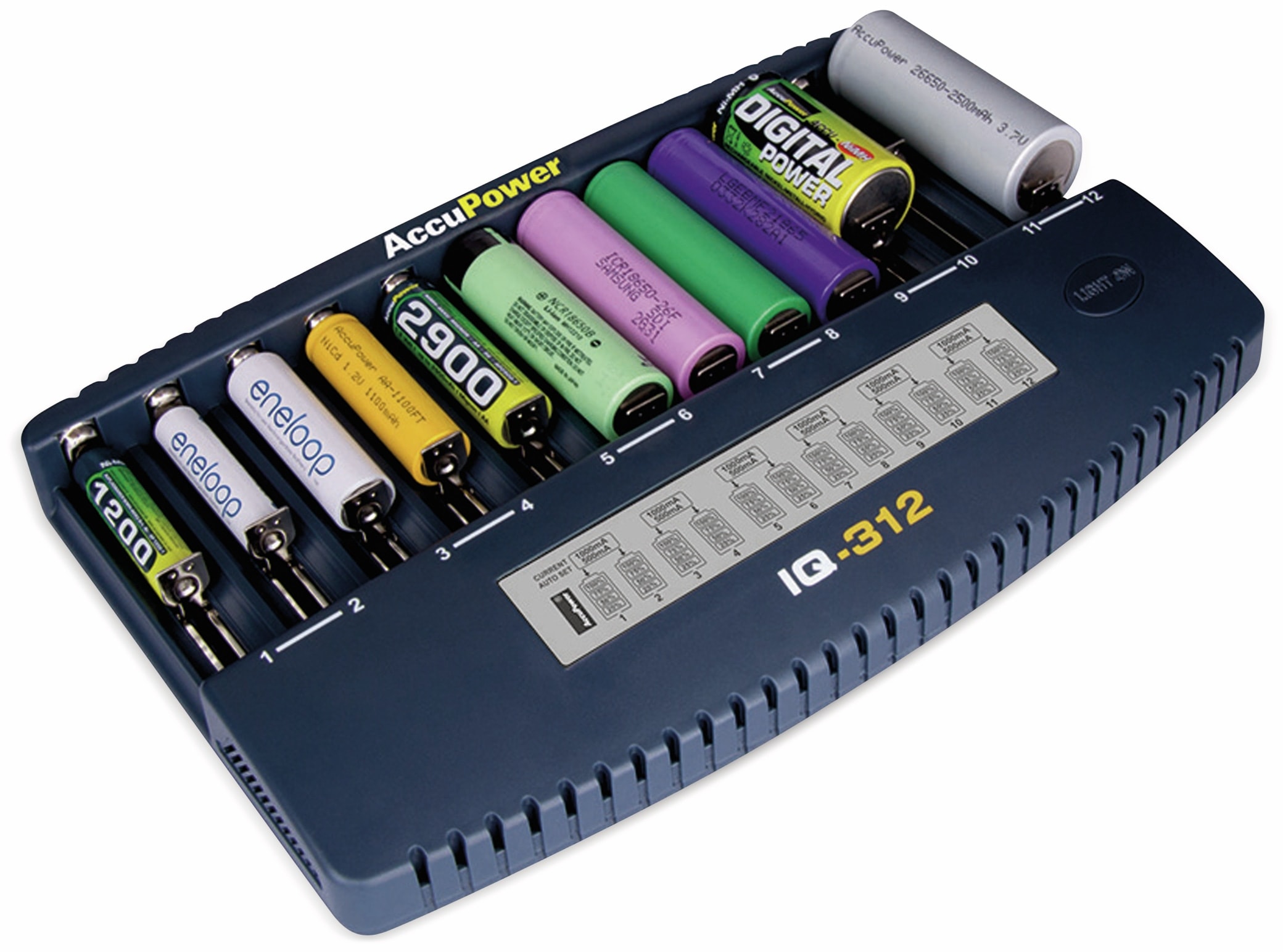 Ladegerät Accupower IQ312 Ladegerät Accupower IQ312