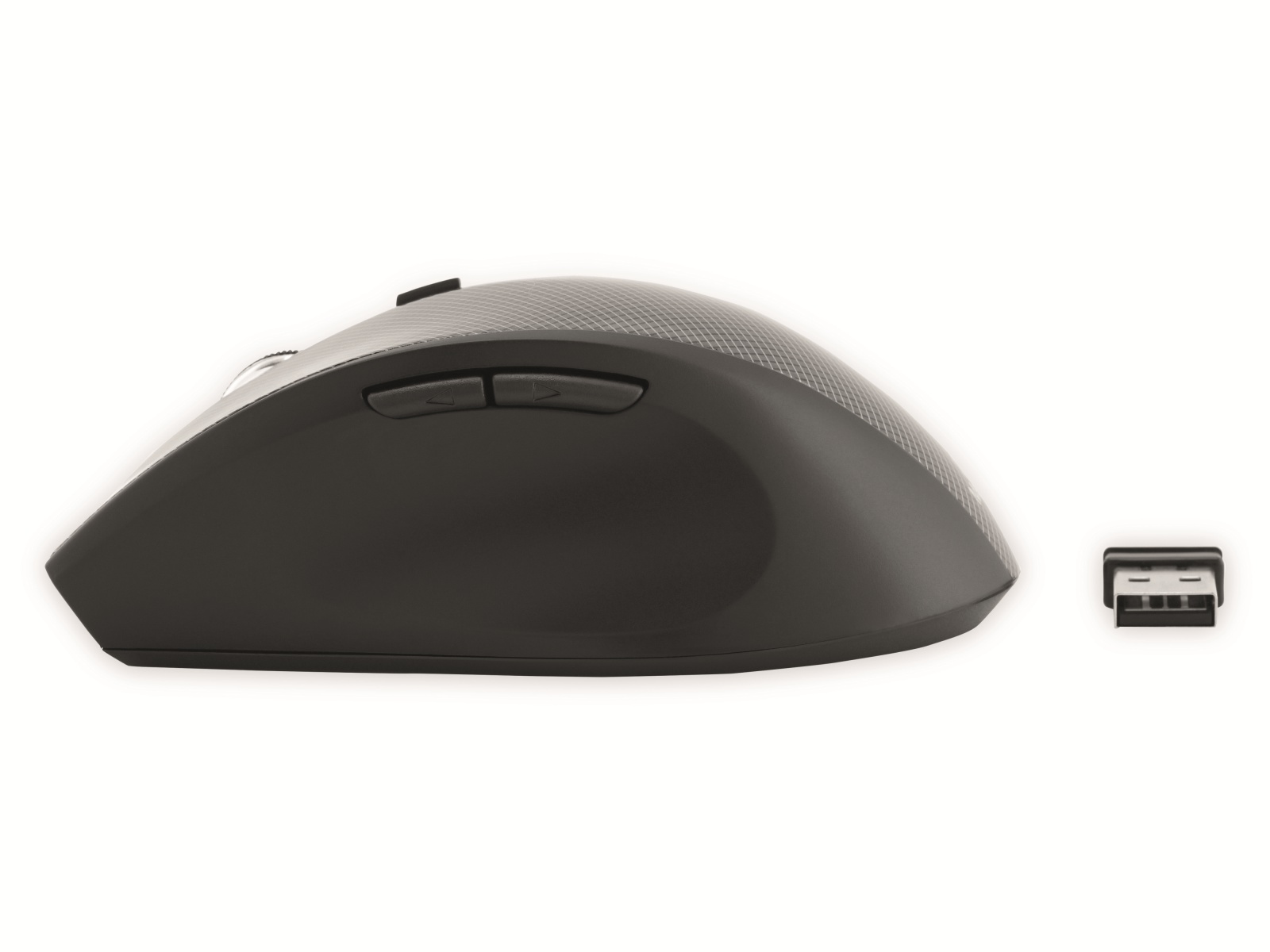 MEDIARANGE Funk-Maus MROS207, 5 Tasten, Karbonoptik, schwarz MEDIARANGE Funk-Maus MROS207, 5 Tasten, Karbonoptik, schwarz