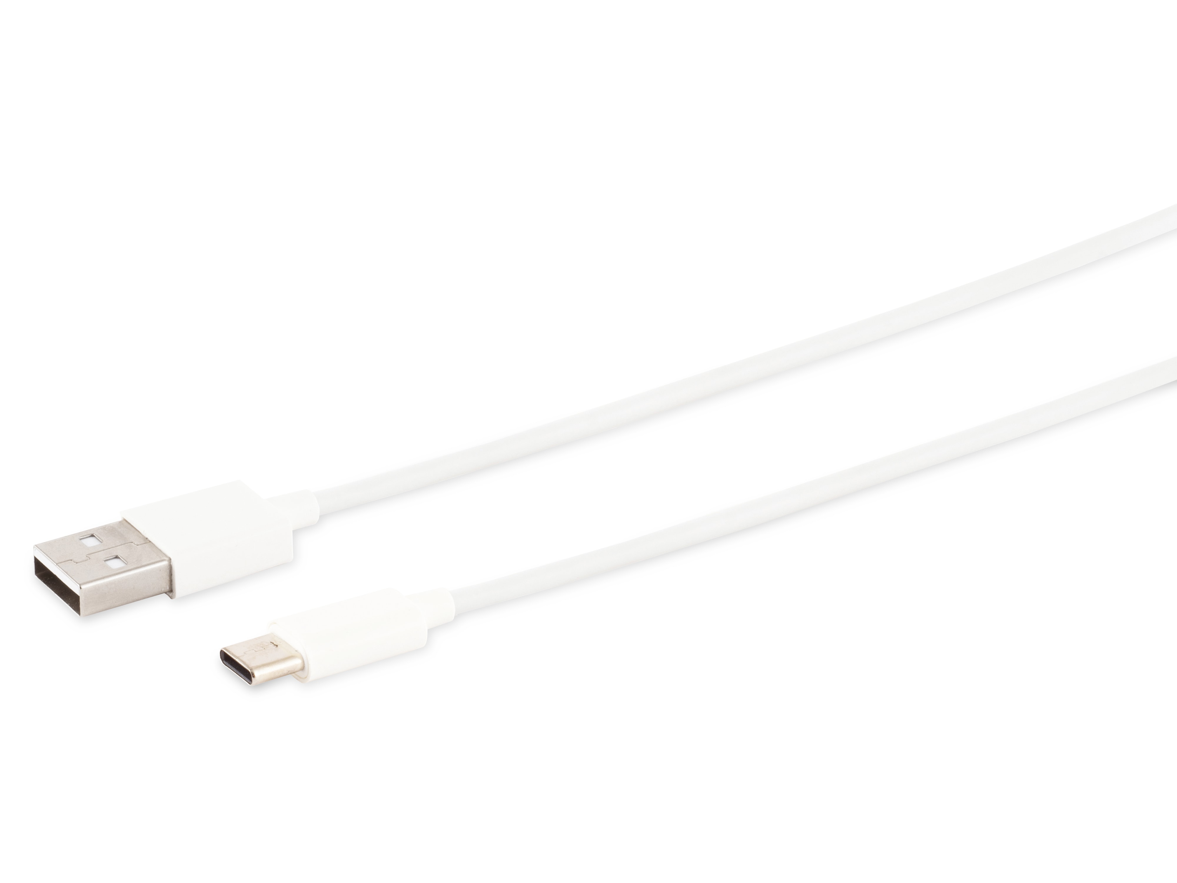 S-IMPULS USB-A Ladekabel, USB-C, 2.0, ABS, weiß, 1,5 m S-IMPULS USB-A Ladekabel, USB-C, 2.0, ABS, weiß, 1,5 m