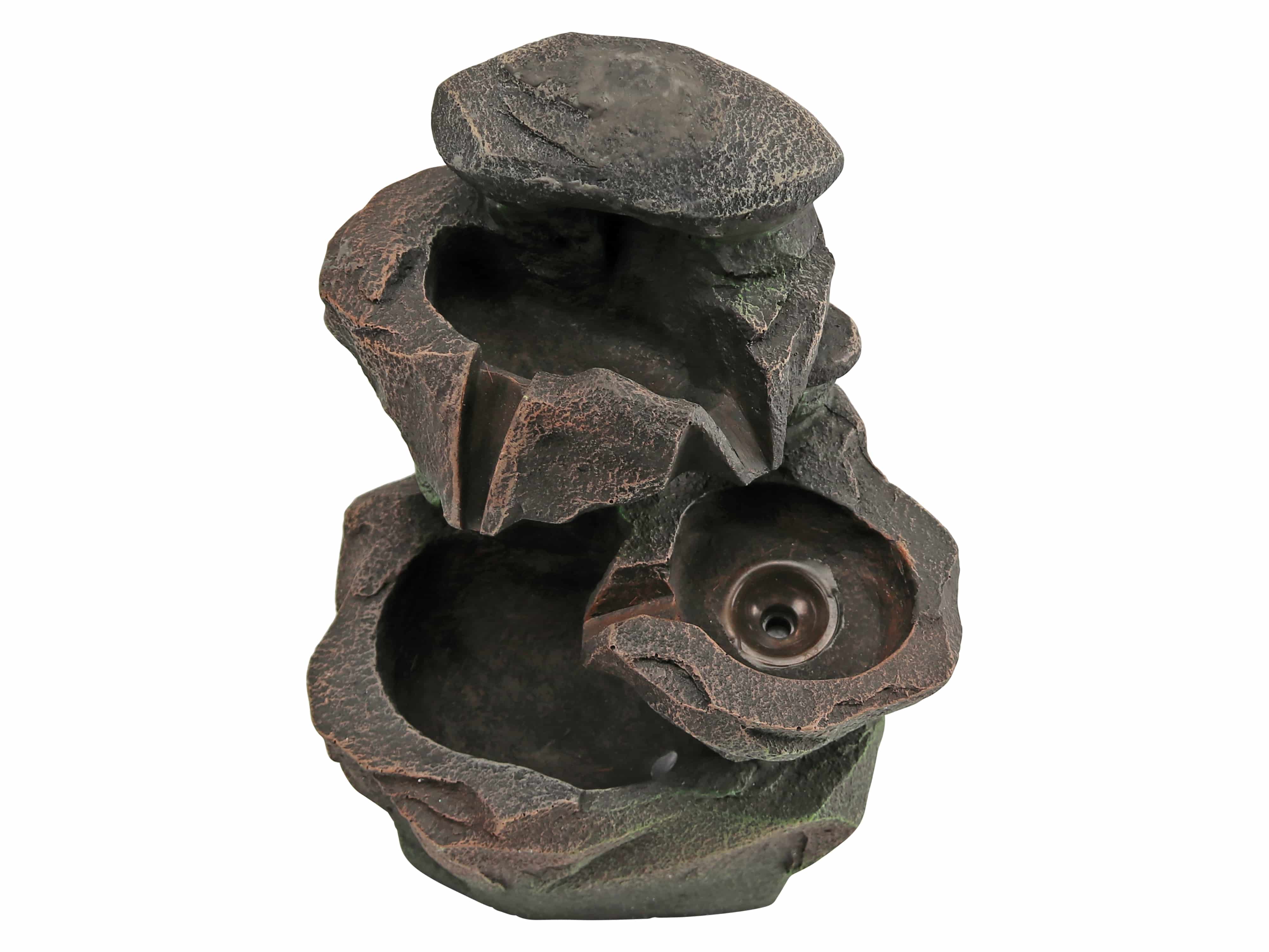 LED-Zimmerbrunnen, GT-RF-07, braun/grau, B-Ware LED-Zimmerbrunnen, GT-RF-07, braun/grau, B-Ware