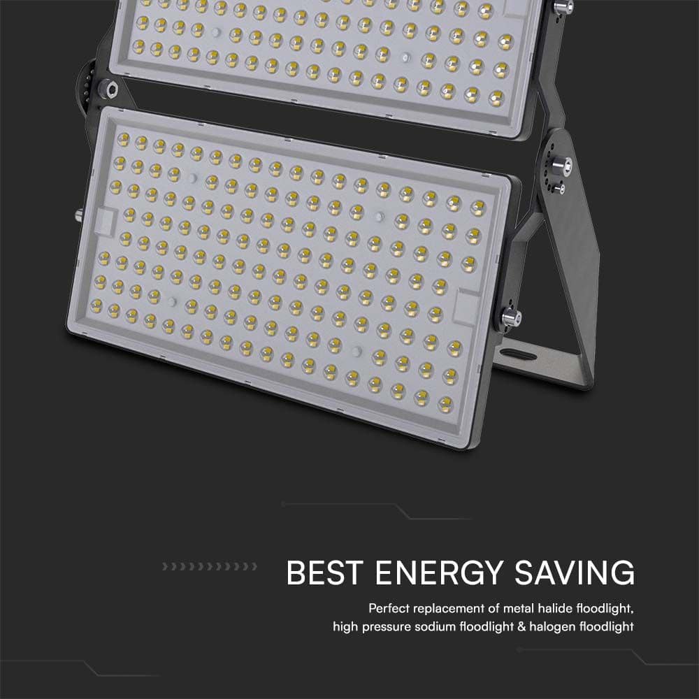 V-TAC LED-Fluter, VT-48500, EEK: D, 500W, 67500 lm, 6500 K, IP65, kaltweiß V-TAC LED-Fluter, VT-48500, EEK: D, 500W, 67500 lm, 6500 K, IP65, kaltweiß
