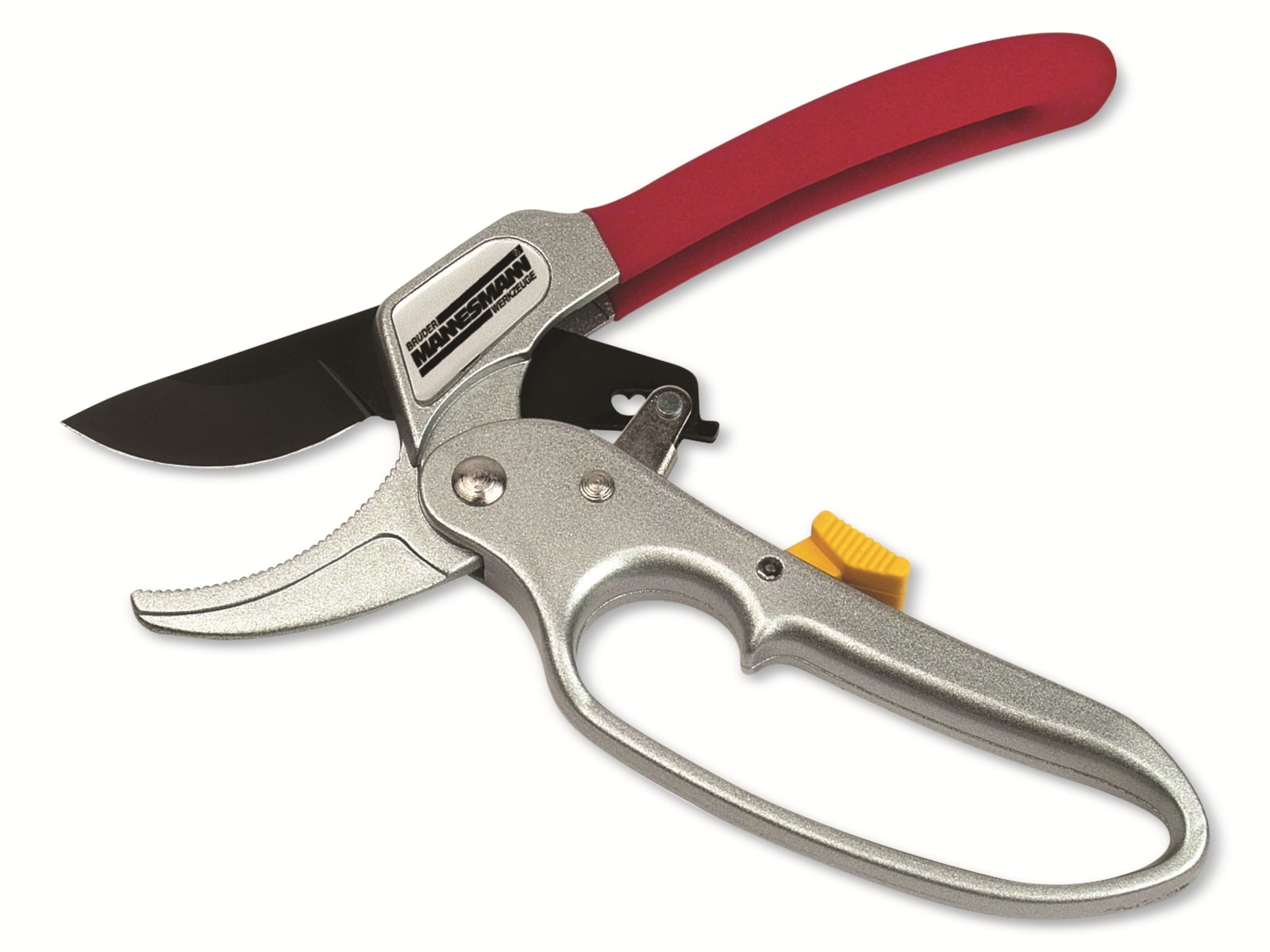 BRÜDER MANNESMANN Gartenschere, Aluminium, mit Ratsche BRÜDER MANNESMANN Gartenschere, Aluminium, mit Ratsche