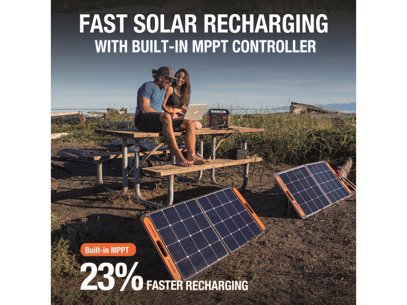 JACKERY Powerstation-Set Explorer 500EU + 100 W Solarmodul JACKERY Powerstation-Set Explorer 500EU + 100 W Solarmodul