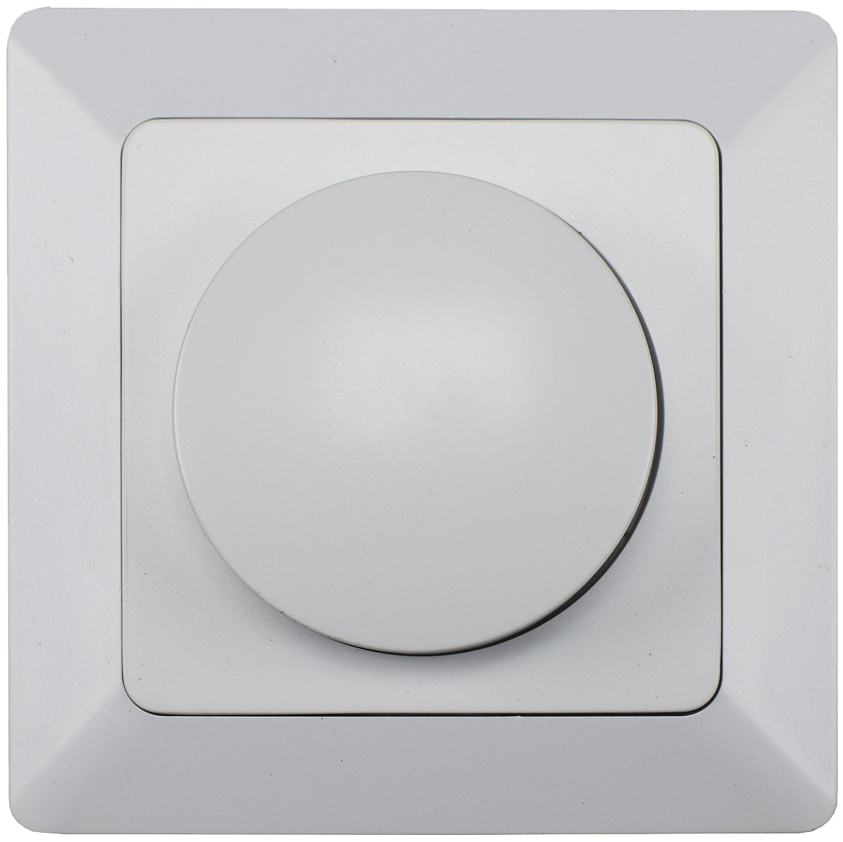 MILOS Drehdimmer-Schalter 22781, UP, 3...60 W, 250 V, für LED-Lampen, weiß MILOS Drehdimmer-Schalter 22781, UP, 3...60 W, 250 V, für LED-Lampen, weiß