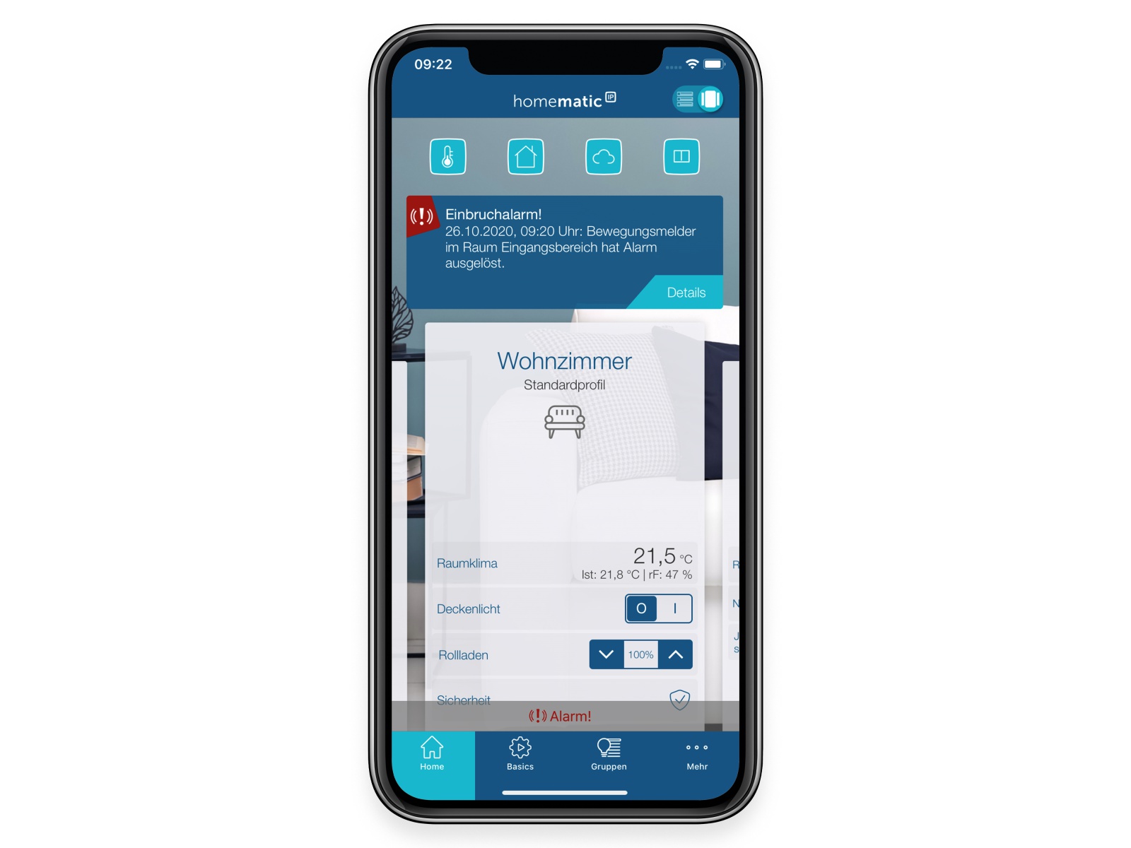 HOMEMATIC IP Smart Home 153825A0, Alarmsirene