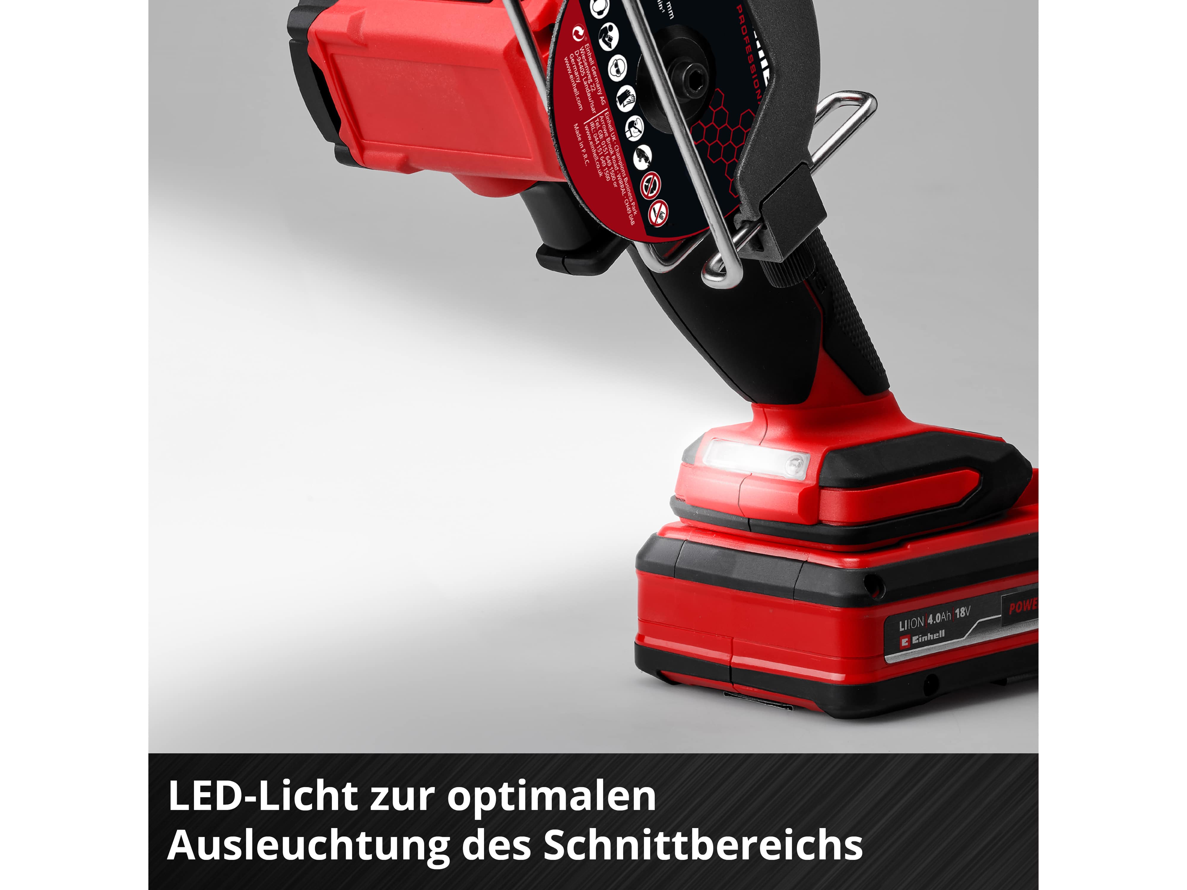 EINHELL PROFESSIONAL Akku-Trennschleifer TP-CO, 18/76-C Li BL - Solo, 4432000 EINHELL PROFESSIONAL Akku-Trennschleifer TP-CO, 18/76-C Li BL - Solo, 4432000