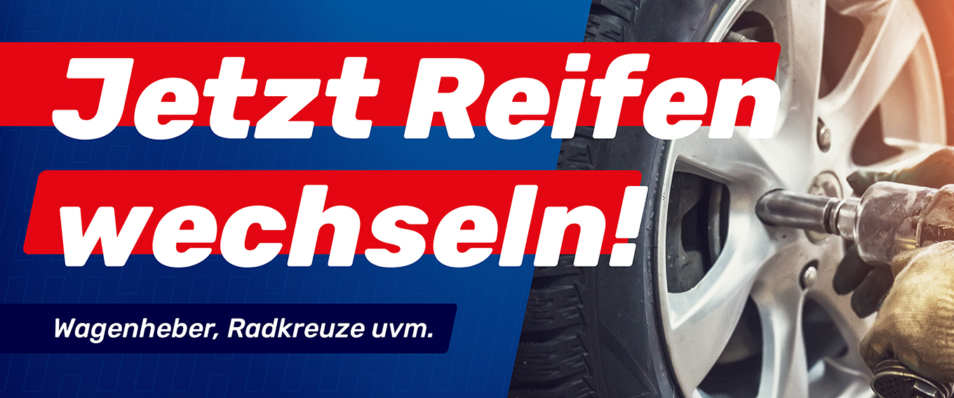 Jetzt Reifen wechseln! Jetzt Reifen wechseln!