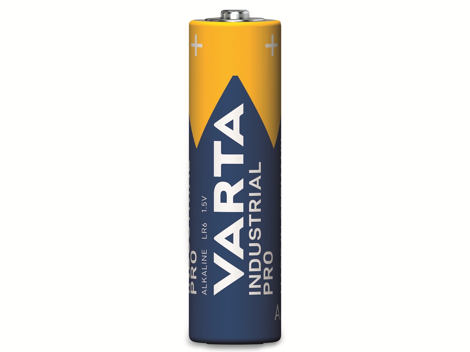 VARTA Batterie Alkaline, Mignon, AA, LR06, 1.5V, Industrial Pro, 4 Stück VARTA Batterie Alkaline, Mignon, AA, LR06, 1.5V, Industrial Pro, 4 Stück