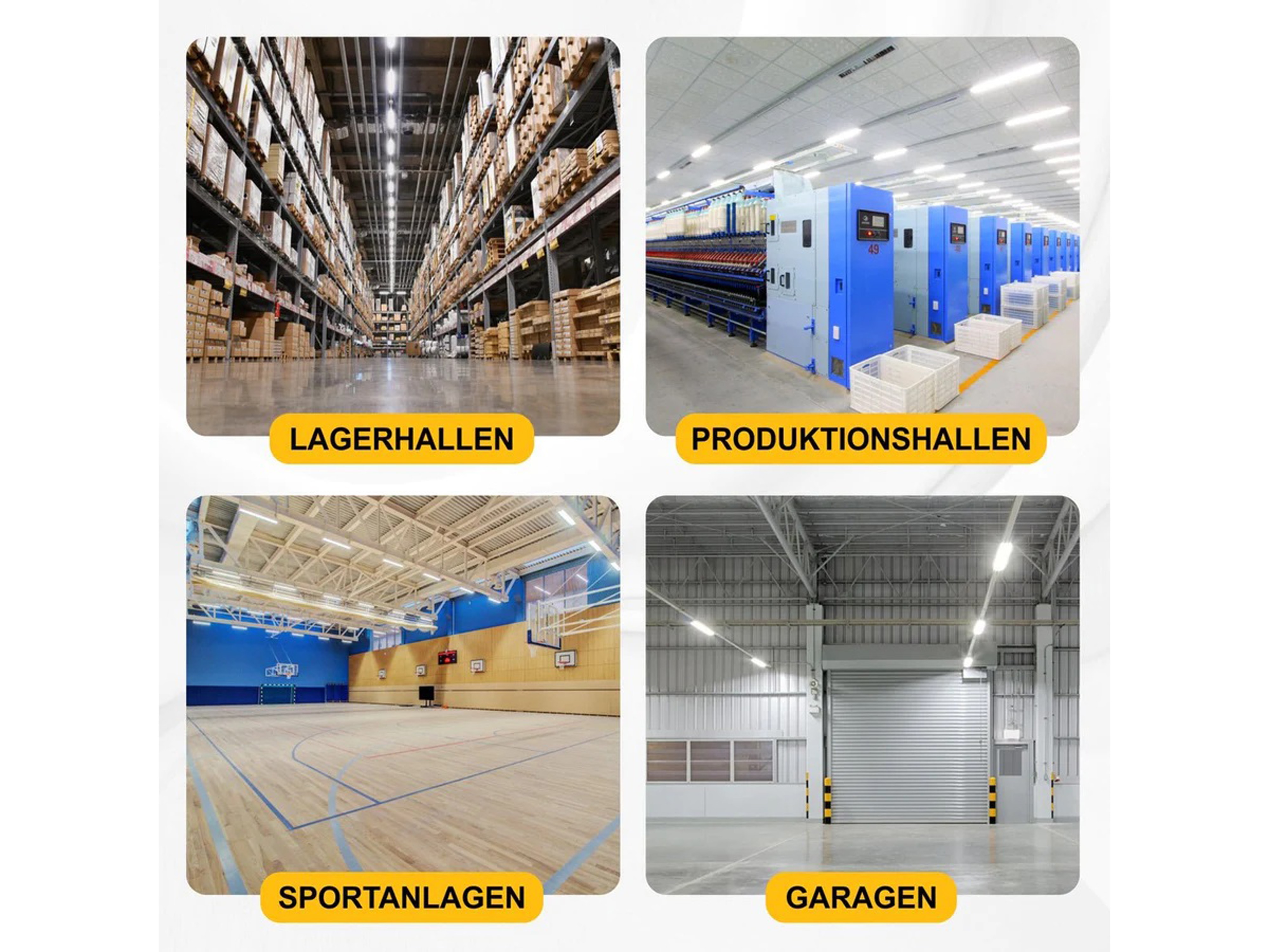 ENOVALITE LED-Highbay-Leuchte, linear, EEK: E, 100W, 12000lm, 5000K ENOVALITE LED-Highbay-Leuchte, linear, EEK: E, 100W, 12000lm, 5000K