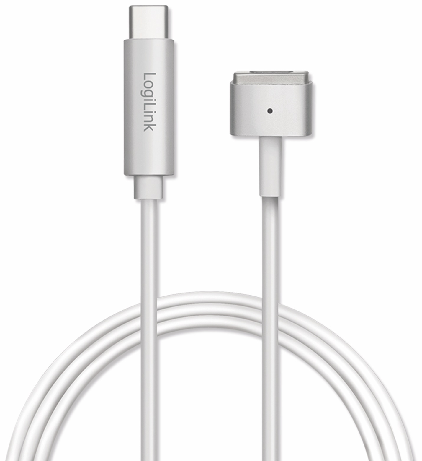LOGILINK USB-C Ladekabel PA0226, 1,8 m, zu Apple Mag Safe 2, silber LOGILINK USB-C Ladekabel PA0226, 1,8 m, zu Apple Mag Safe 2, silber