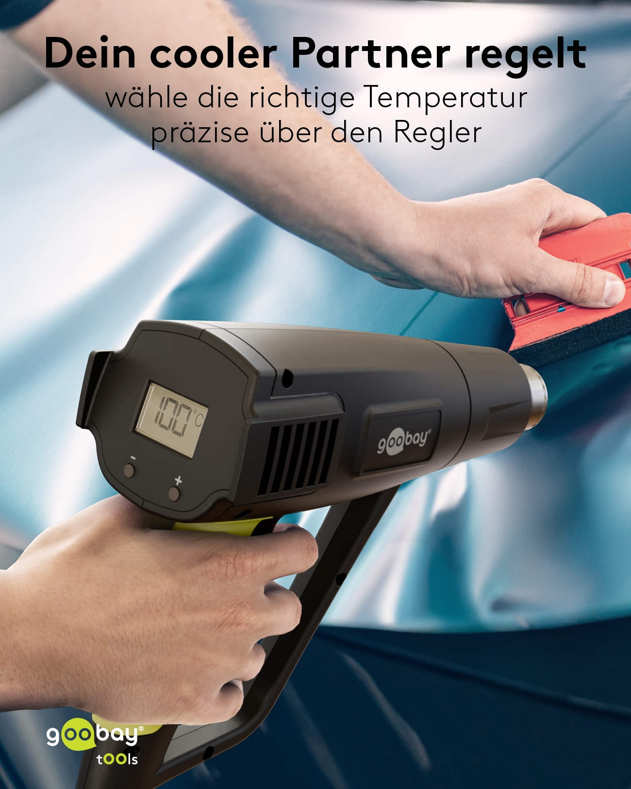 GOOBAY TOOLS Heißluftpistole Premium, 77823, 1500 W GOOBAY TOOLS Heißluftpistole Premium, 77823, 1500 W
