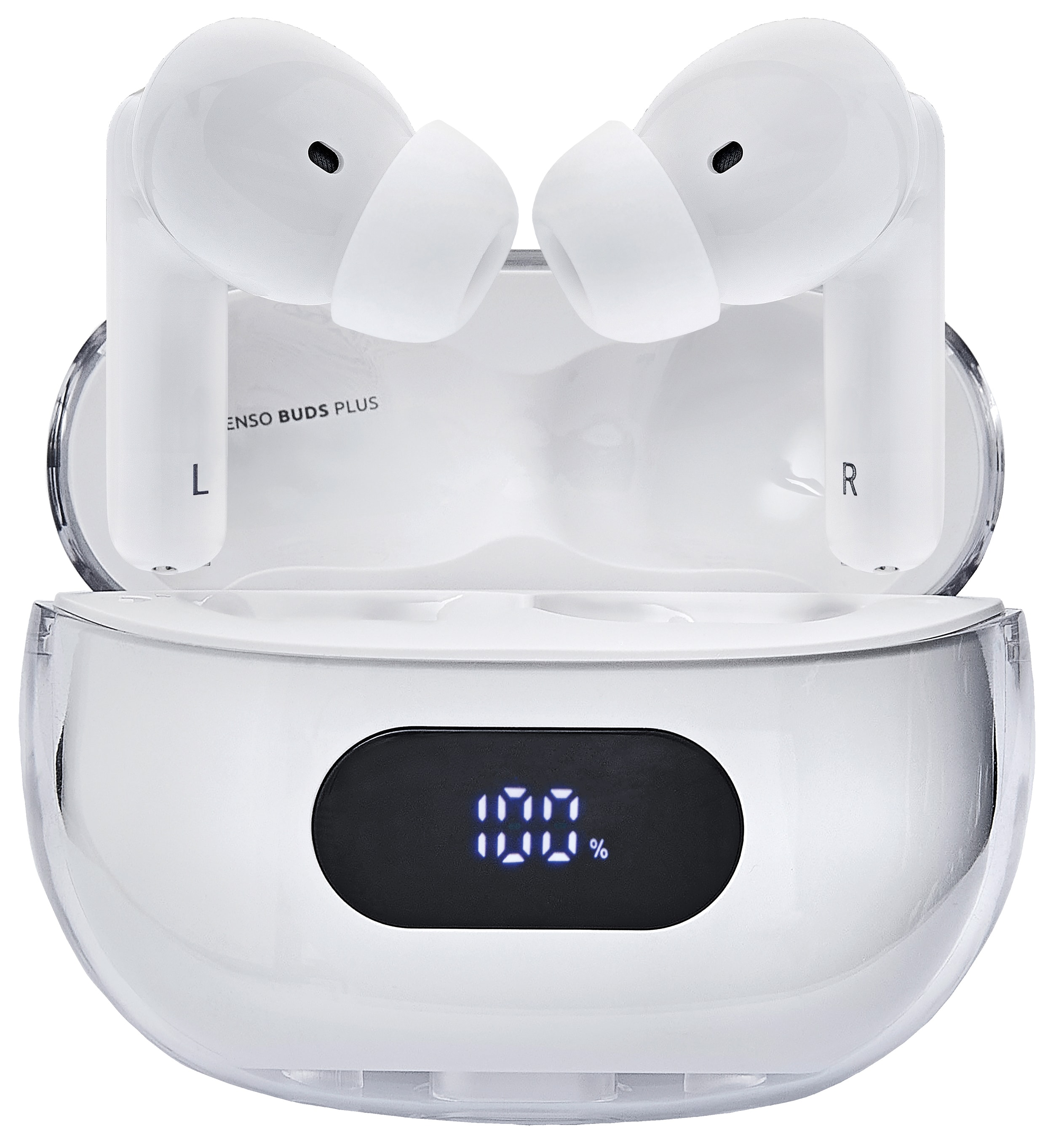 INTENSO In-Ear Kopfhörer Buds Plus T312, weiß INTENSO In-Ear Kopfhörer Buds Plus T312, weiß