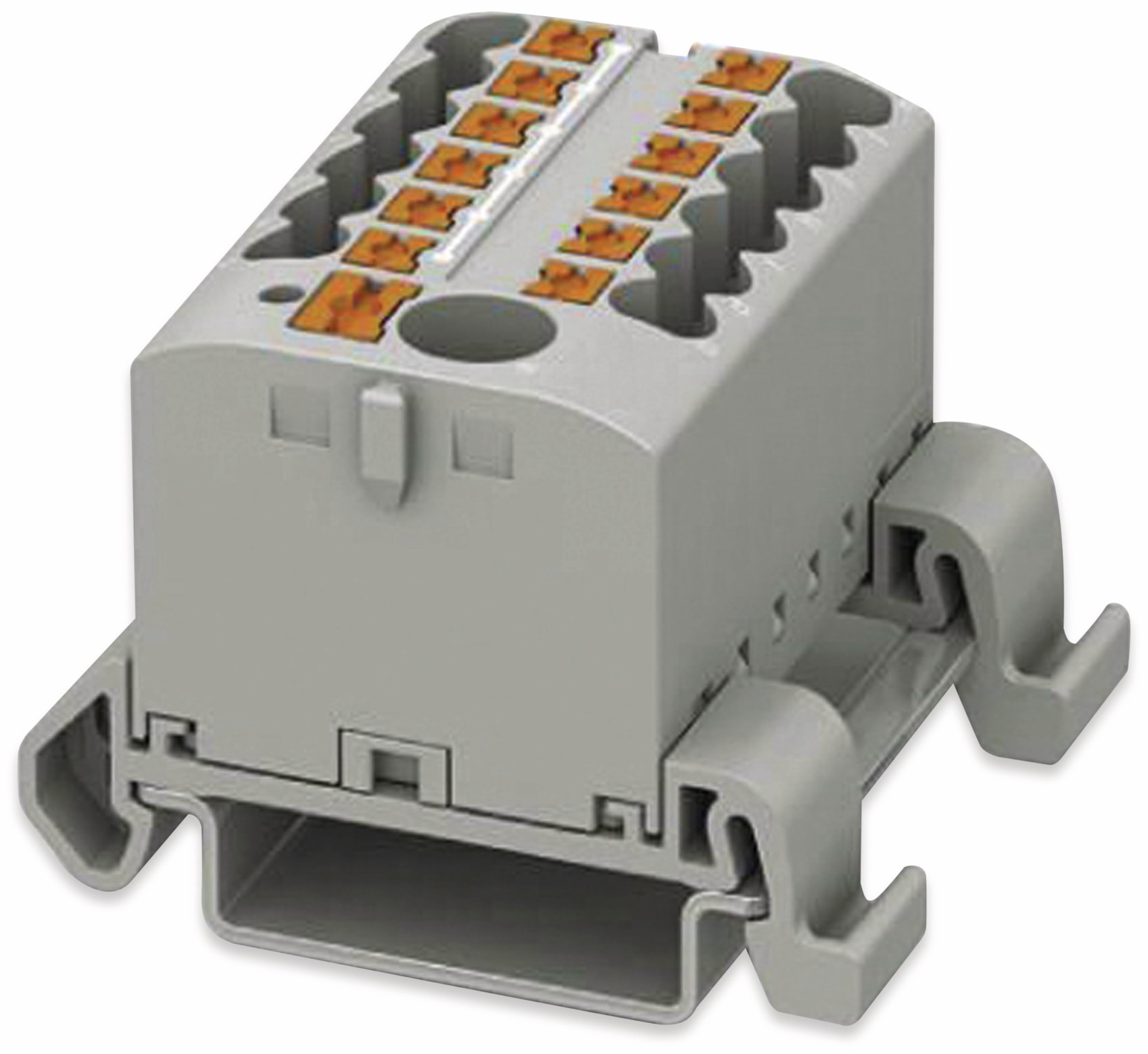 PHOENIX CONTACT Verteilerblock, 3273220, PTFIX 6/12X2,5-NS35A GY PHOENIX CONTACT Verteilerblock, 3273220, PTFIX 6/12X2,5-NS35A GY