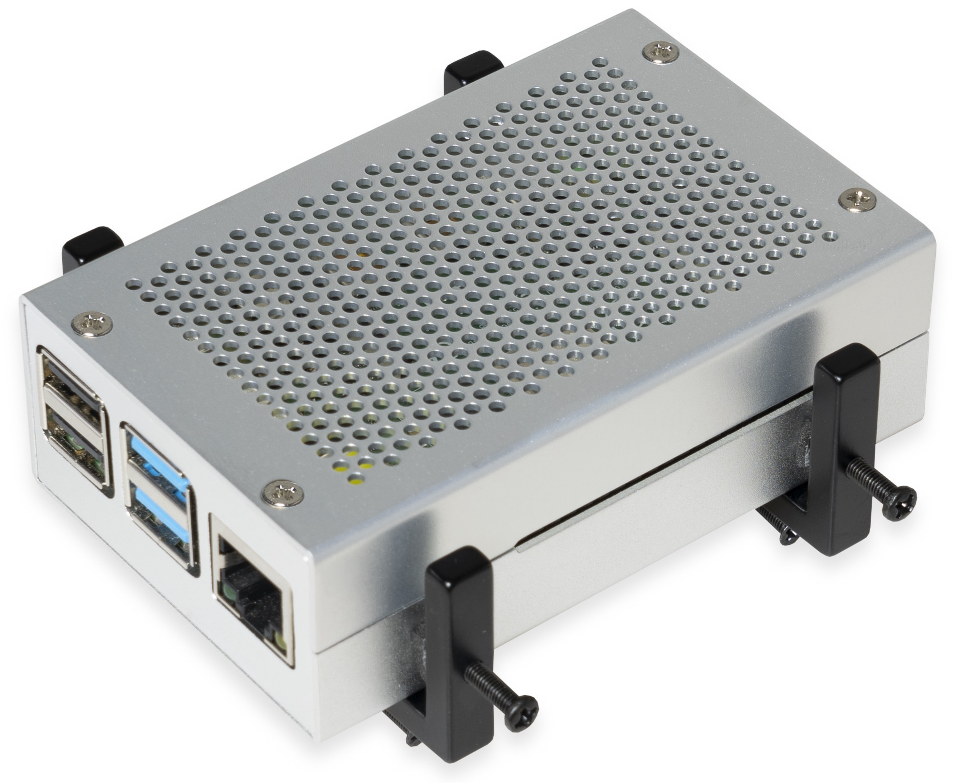 JOY-IT Universal Halterung Vesa 75/100 & Hutschiene / Pi / Mini PC JOY-IT Universal Halterung Vesa 75/100 & Hutschiene / Pi / Mini PC