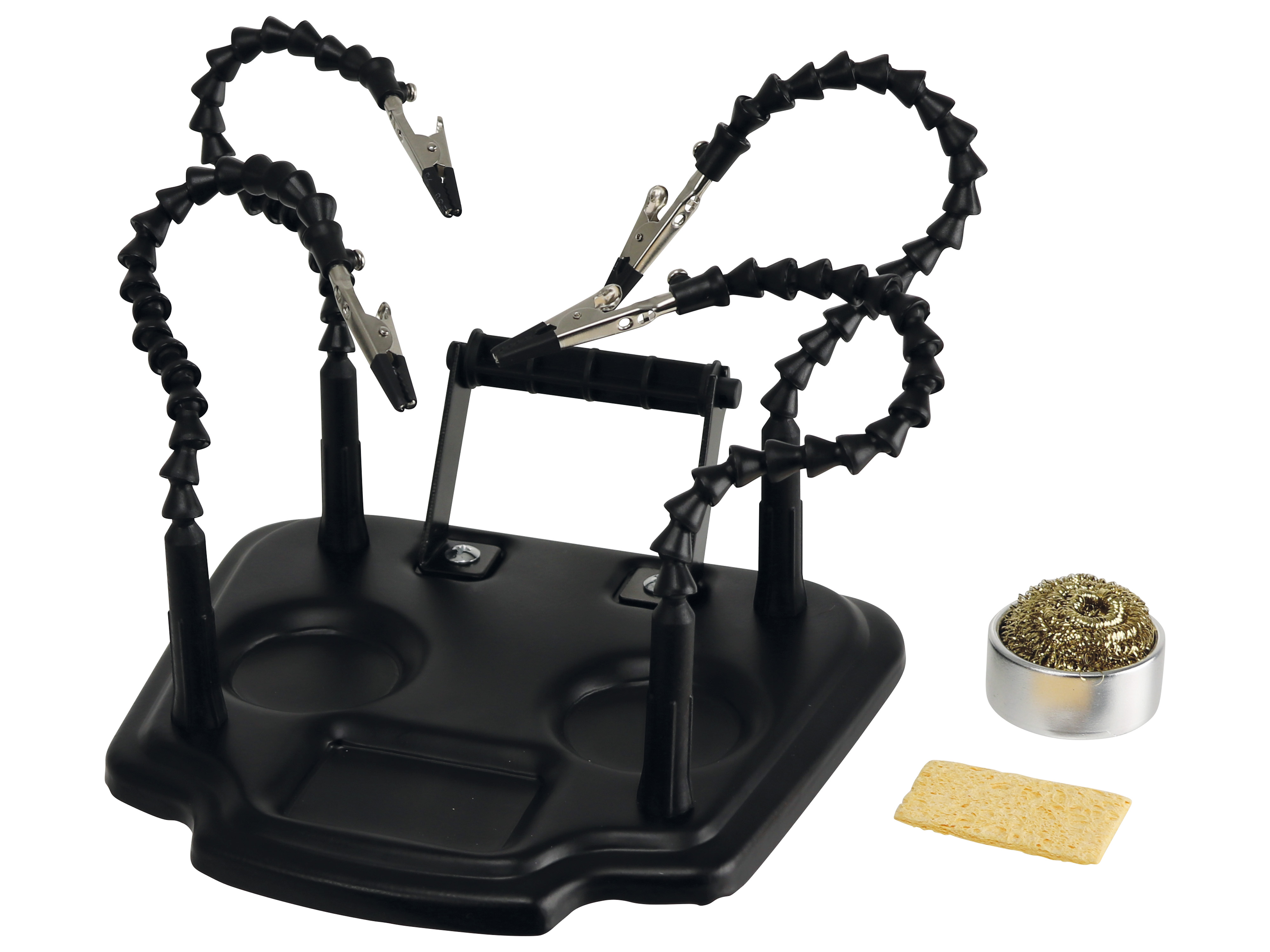 DAYTOOLS Löthilfe mit 4 flexiblen Armen und Zubehör, LH-11M-1 DAYTOOLS Löthilfe mit 4 flexiblen Armen und Zubehör, LH-11M-1
