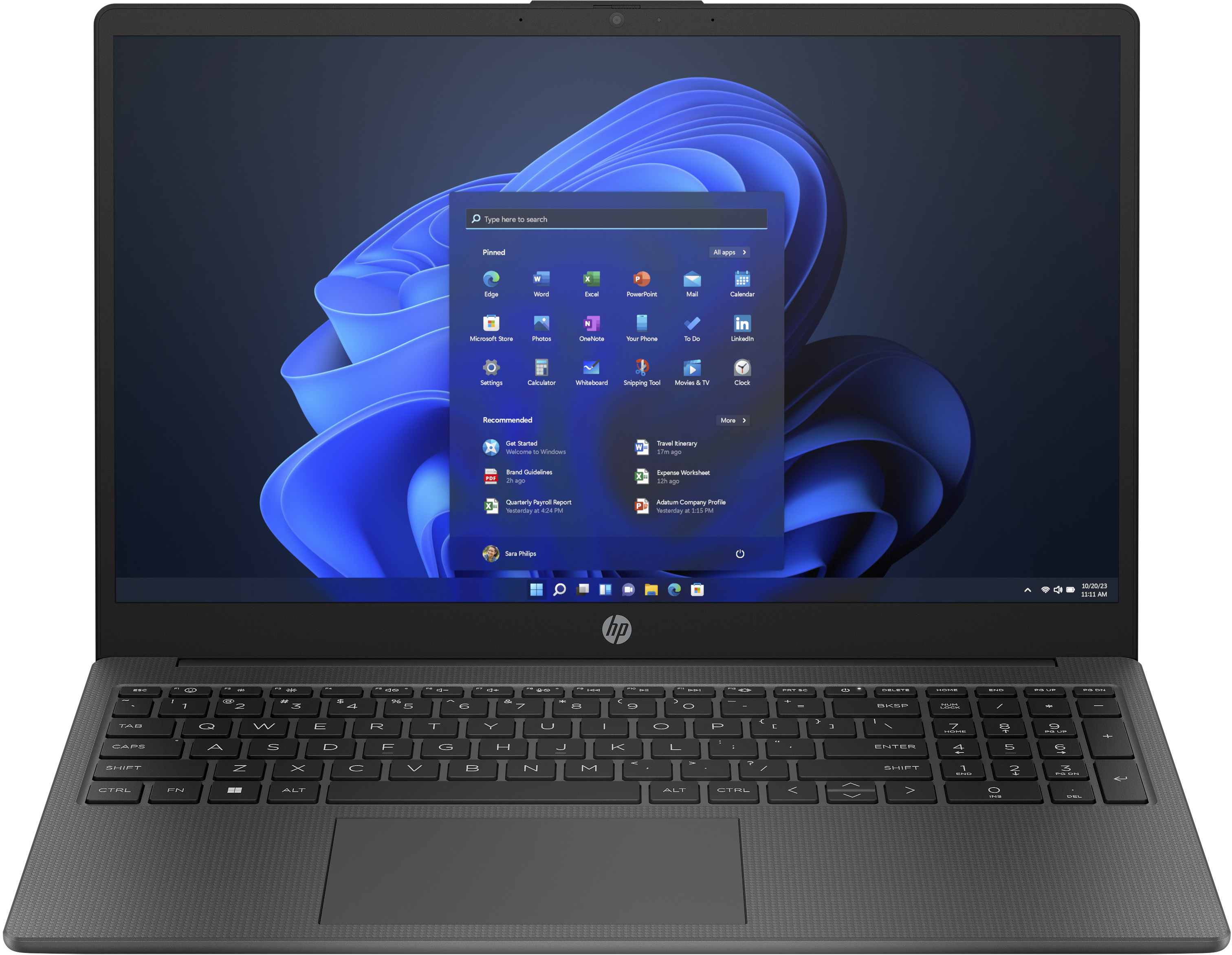 HP Notebook 250 G10 853S1ES, Intel® Core™ i7-1355U, 16GB DDR4, 512GB SSD, Windows 11