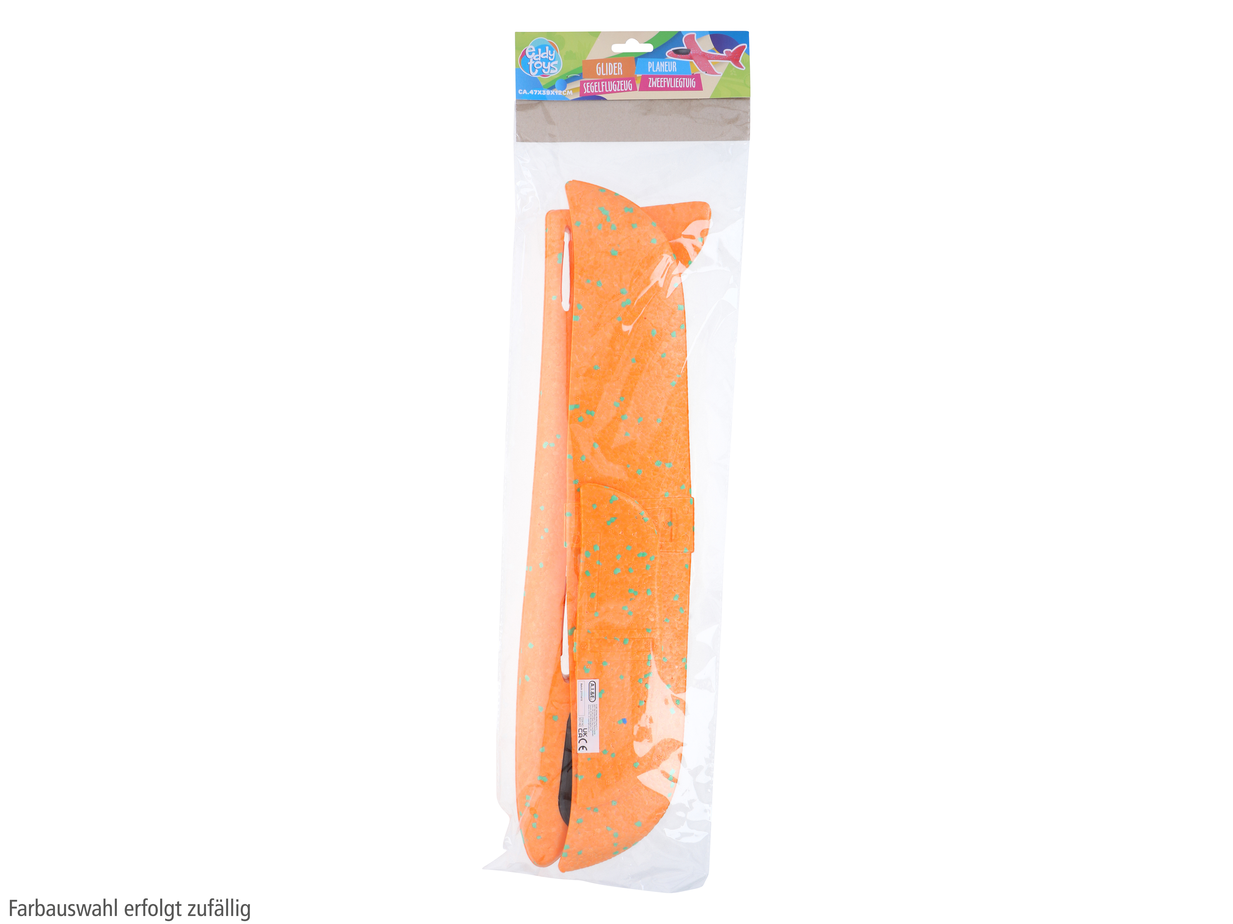 EDDY TOYS Wurfgleiter, 470 mm, 4 verschiedene Typen Wurfgleiter, EDDY TOYS, 470 mm, 4 verschiedene Typen