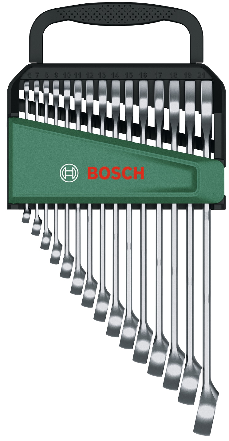 BOSCH Ringmaulschlüssel-Set, 1600A02Z9E, 15-teilig BOSCH Ringmaulschlüssel-Set, 1600A02Z9E, 15-teilig