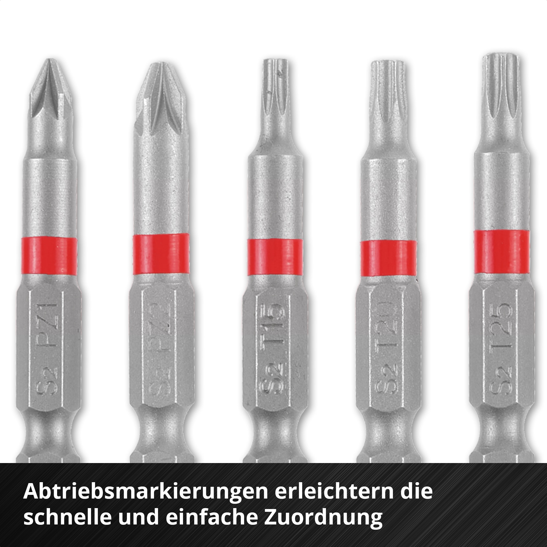 EINHELL Bit-Set, 118623, Karabiner, 10-teilig EINHELL Bit-Set, 118623, Karabiner, 10-teilig