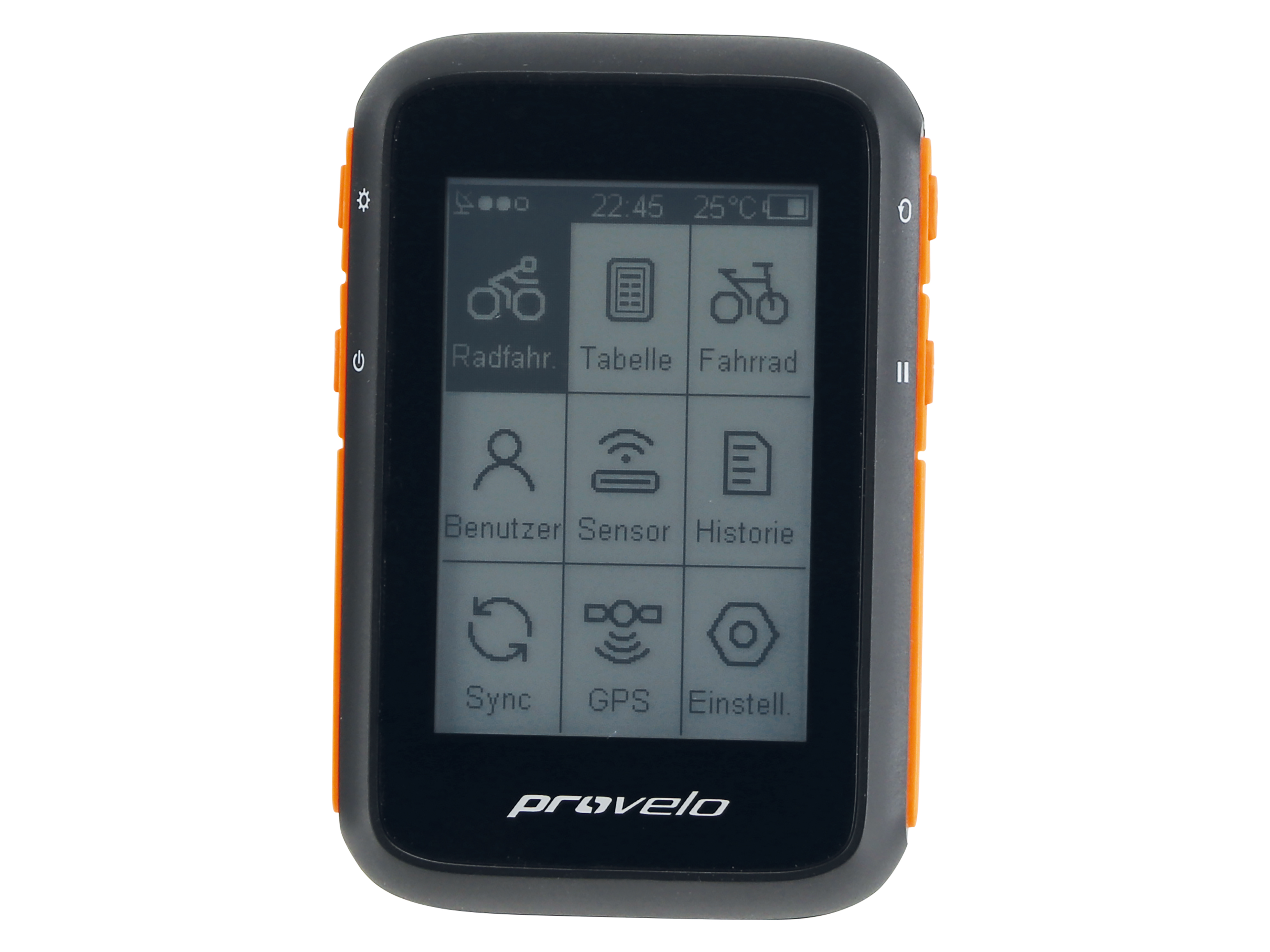 Fahrradcomputer PROVELO, GPS, Bluetooth