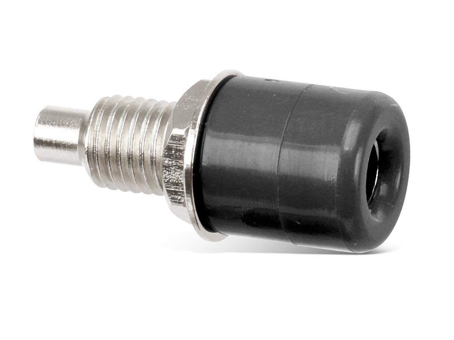 DAYTOOLS Einbaubuchsen TB-4KS/5, schwarz, 5 Stück DAYTOOLS Einbaubuchsen TB-4KS/5, schwarz, 5 Stück