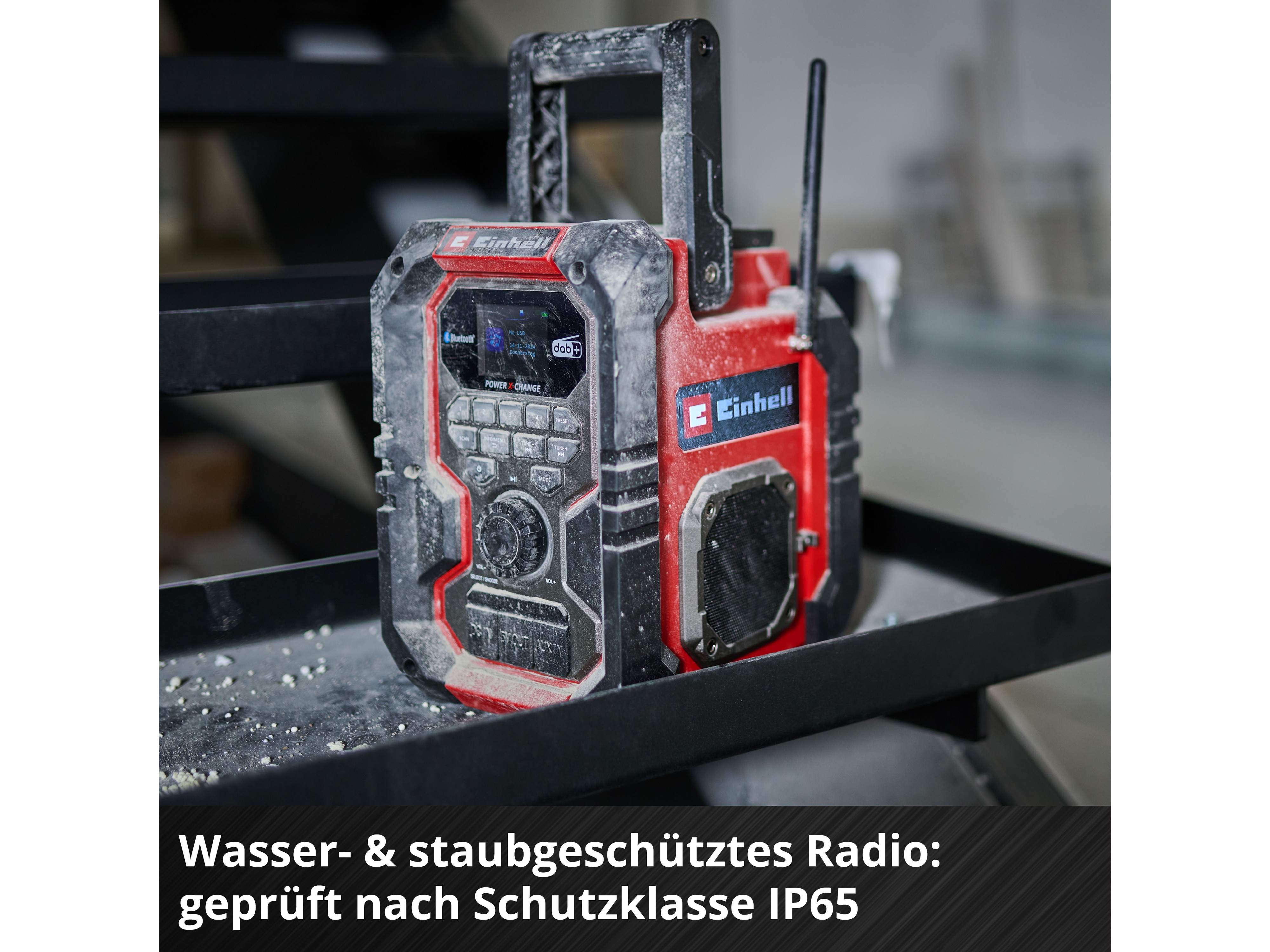 EINHELL Akku-Radio TE-CR 18 Li DAB+/FM/BT, Solo EINHELL Akku-Radio TE-CR 18 Li DAB+/FM/BT, 3407995, Solo