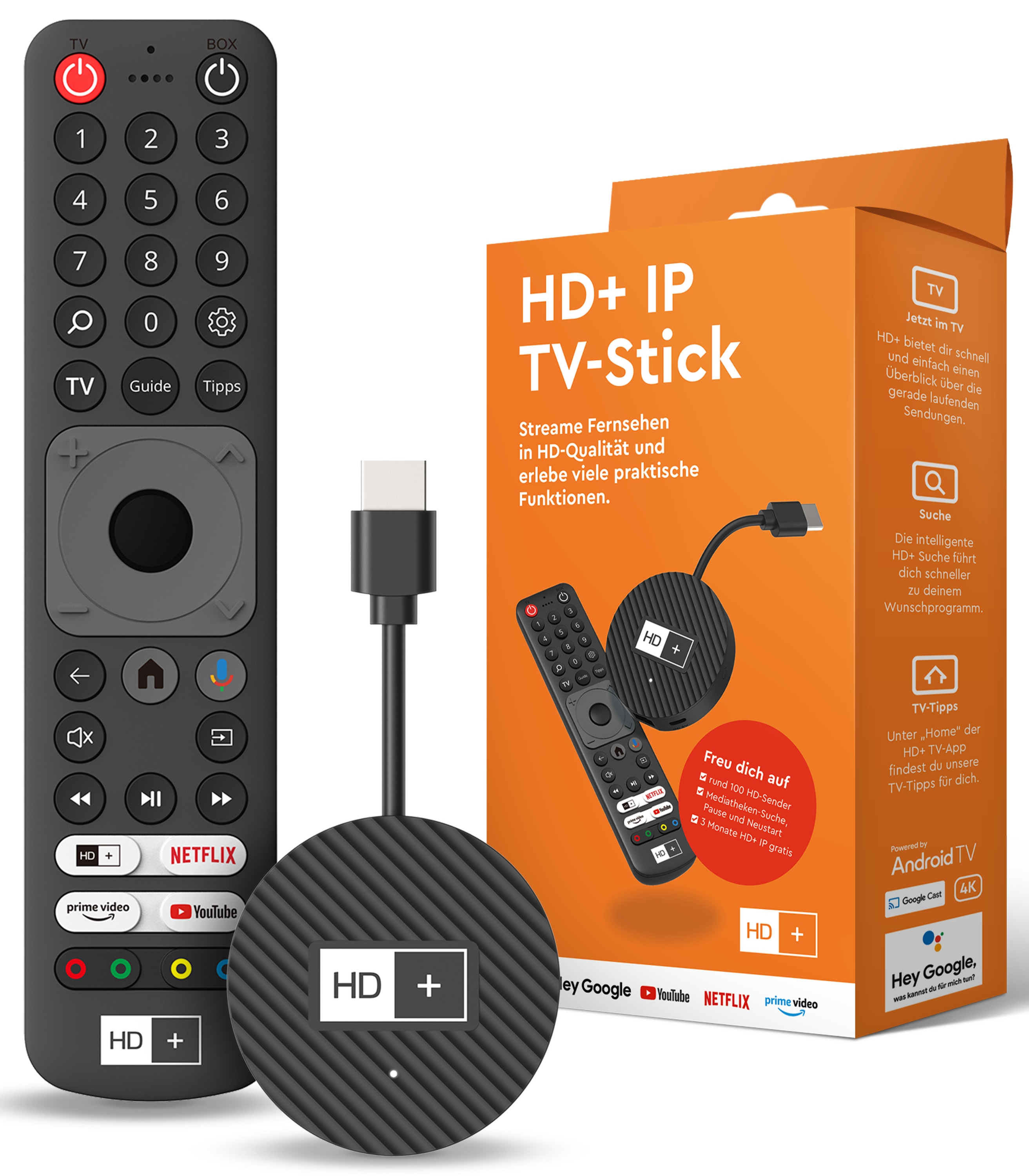 HDPLUS IP TV-Stick HD+ IP TV-Stick