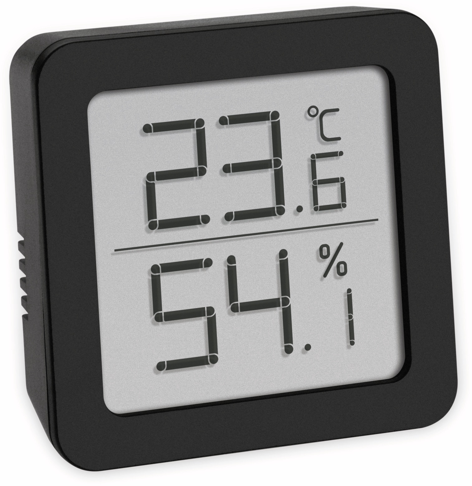 TFA Digitales Thermo-Hygrometer schwarz, 30.5051.01 TFA Digitales Thermo-Hygrometer schwarz, 30.5051.01