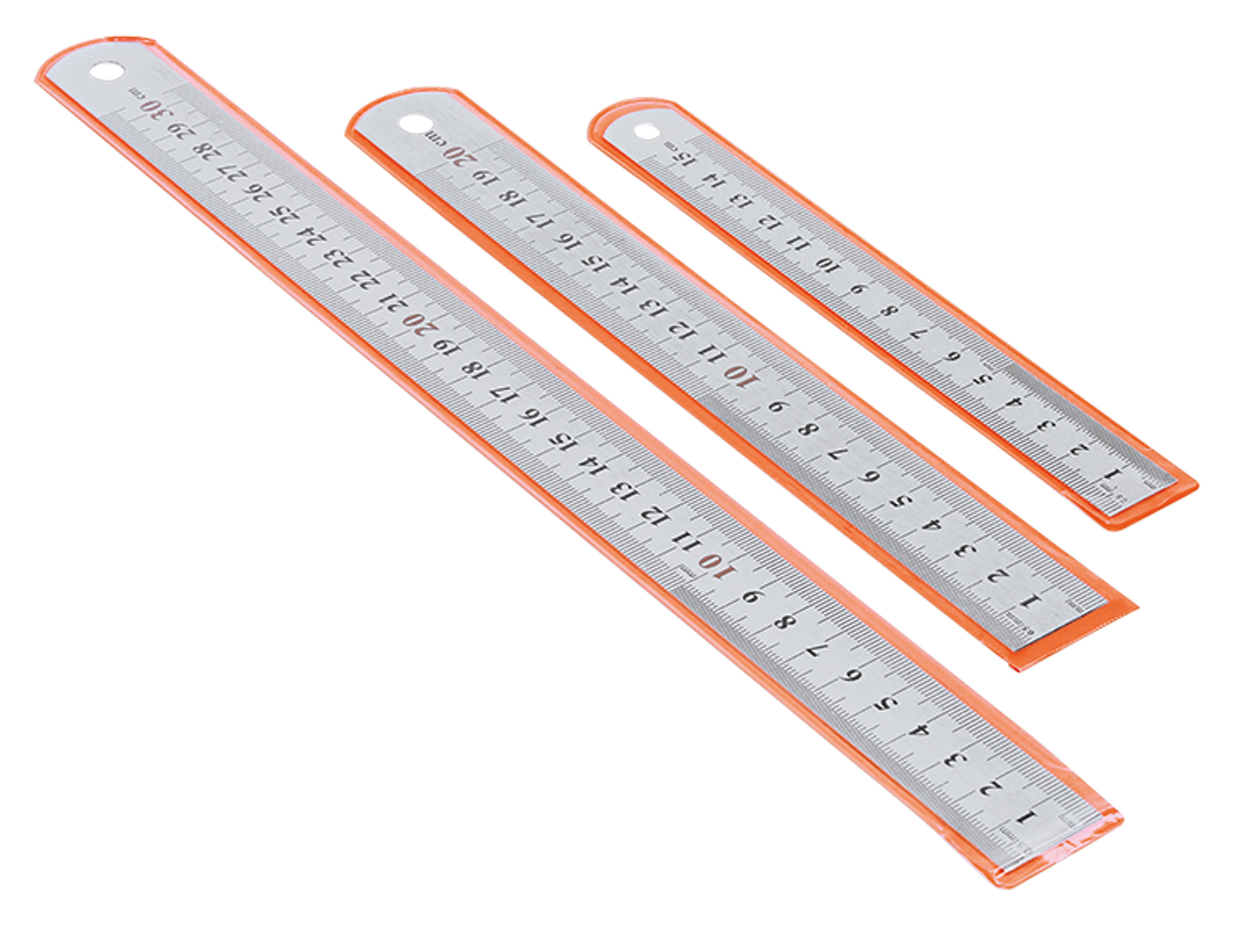 SINTRON Tools Stahllineal-3er-Set 207909, 15/20/30 cm SINTRON Tools Stahllineal-3er-Set 207909, 15/20/30 cm